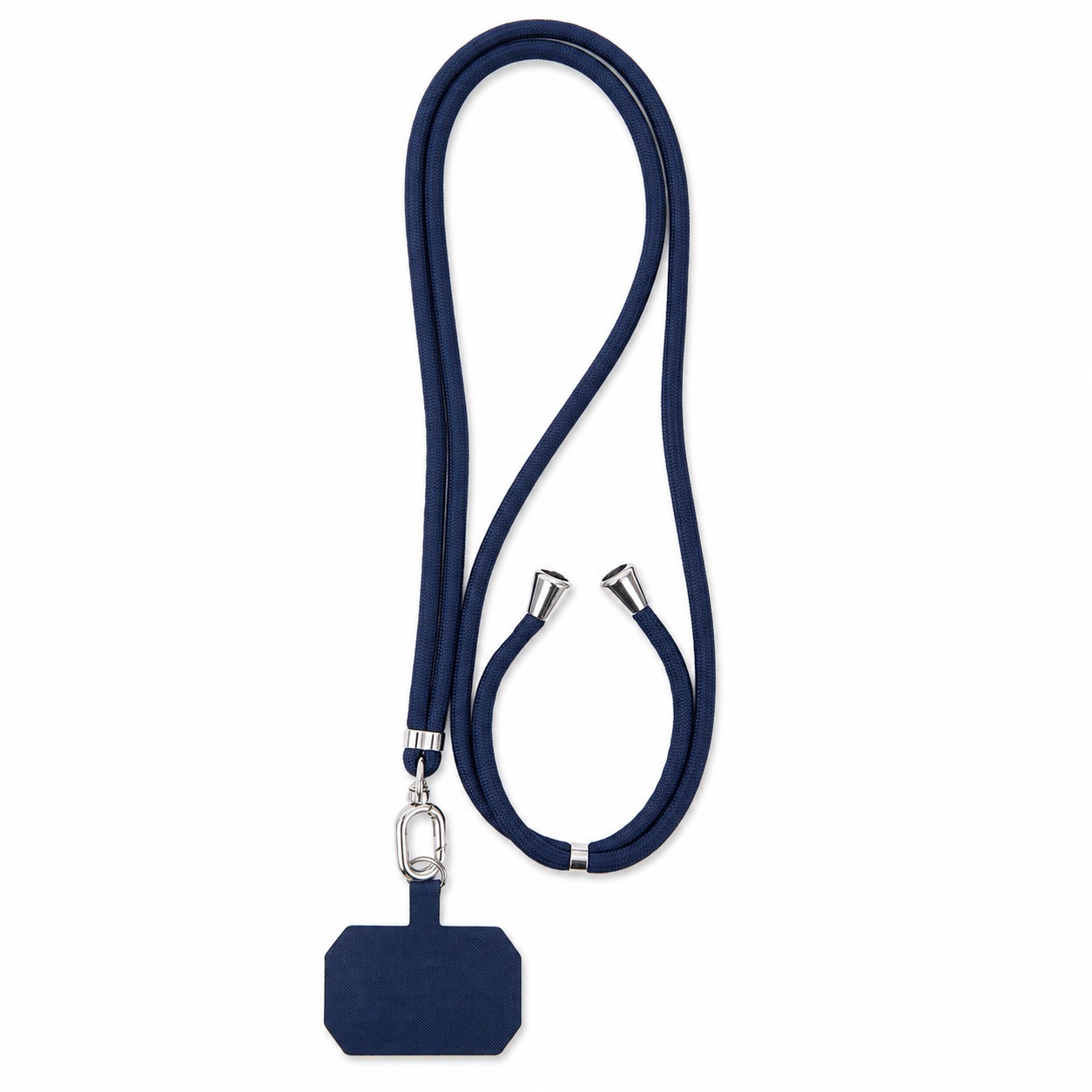 Adjustable Polyester Phone Tether Lanyard — view 2