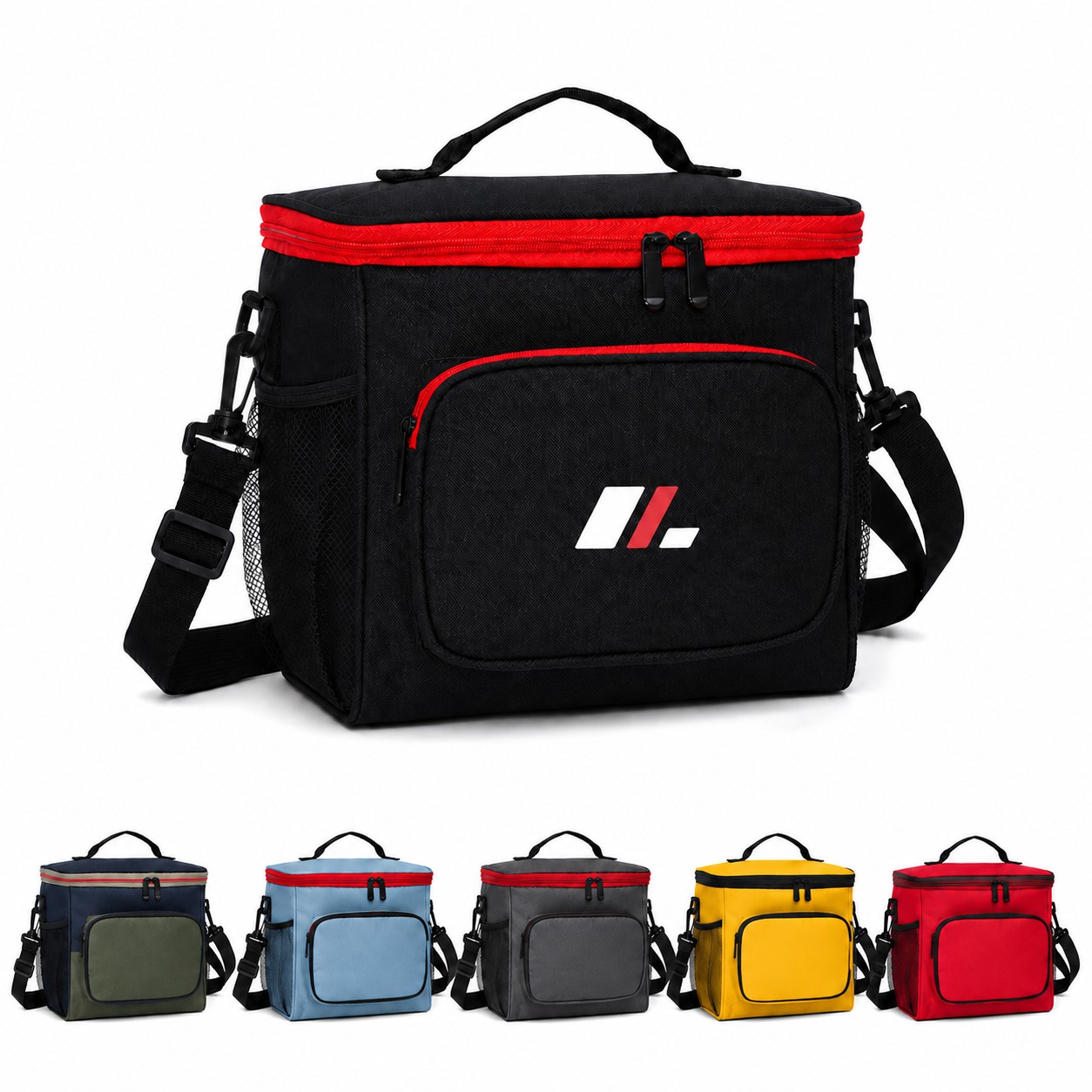 Three Layer Insulated Polyester Lunch Bag