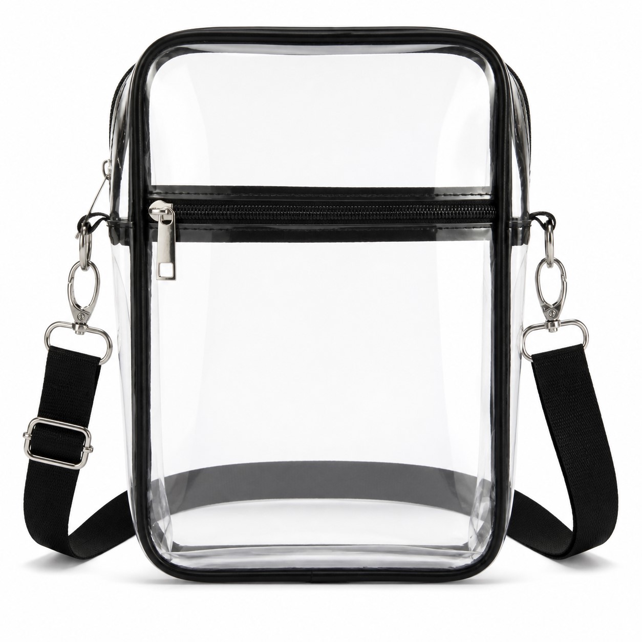 Transparent ABS Plastic Crossbody Organizer Bag — view 2