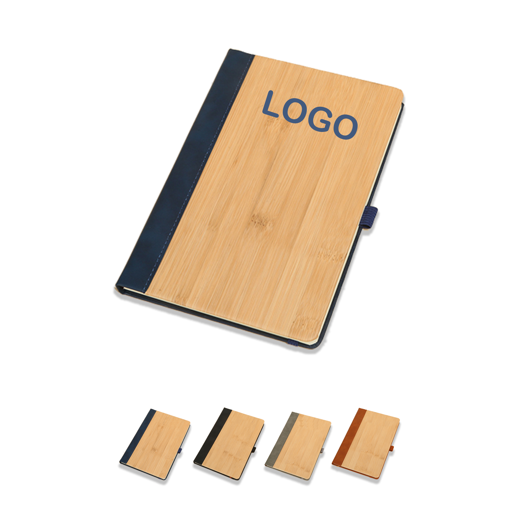 A5 Bamboo PU Soft Cover Notebook