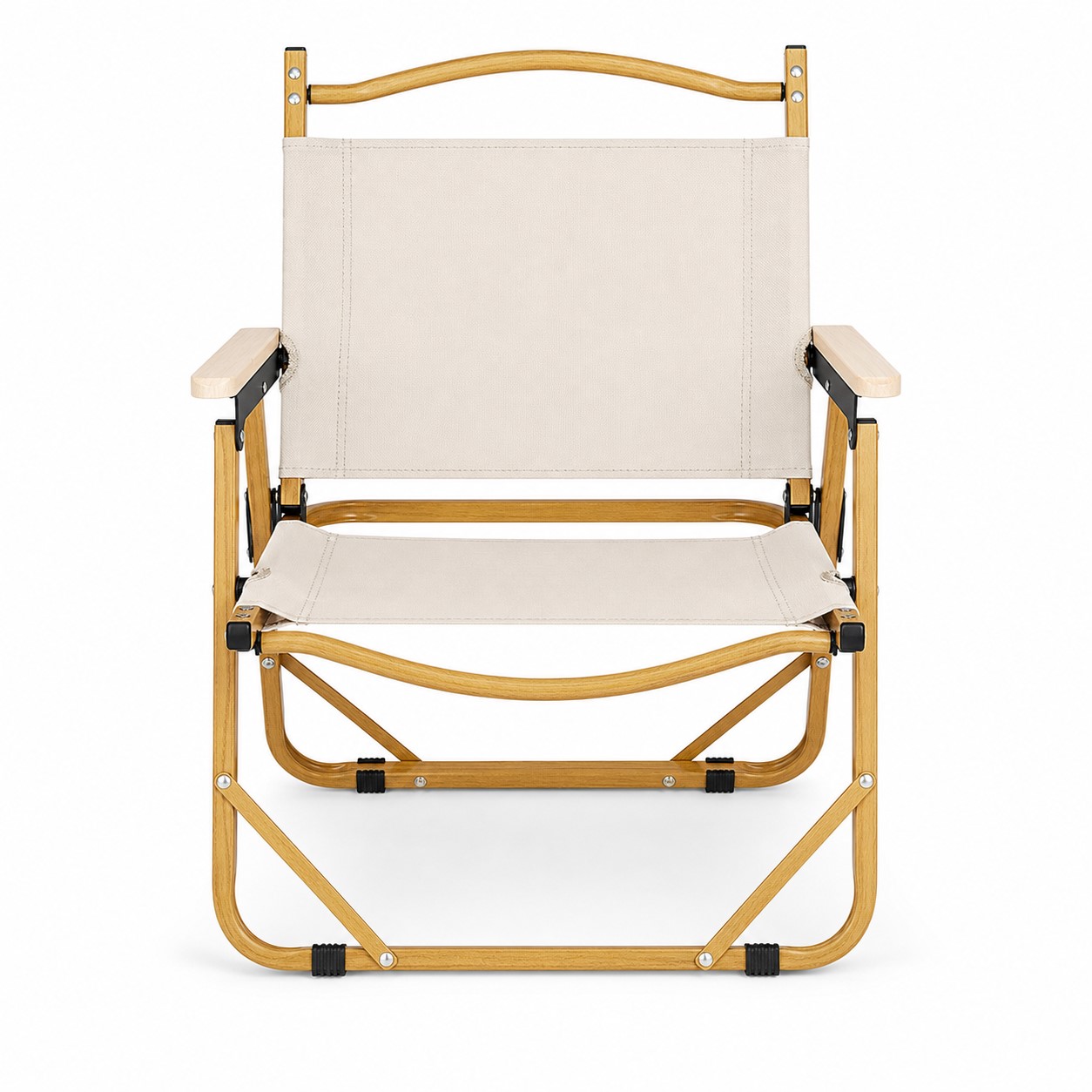 Foldable Aluminum Sling Chair With Oxford Fabric — view 2