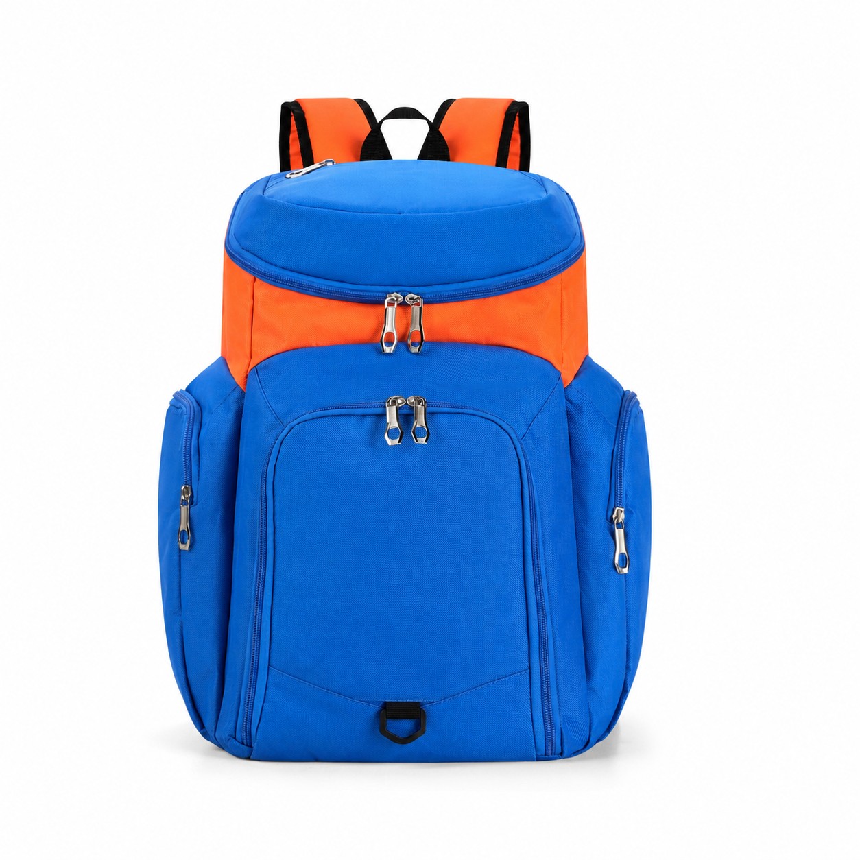 600D Polyester Roomy Backpack — Blue