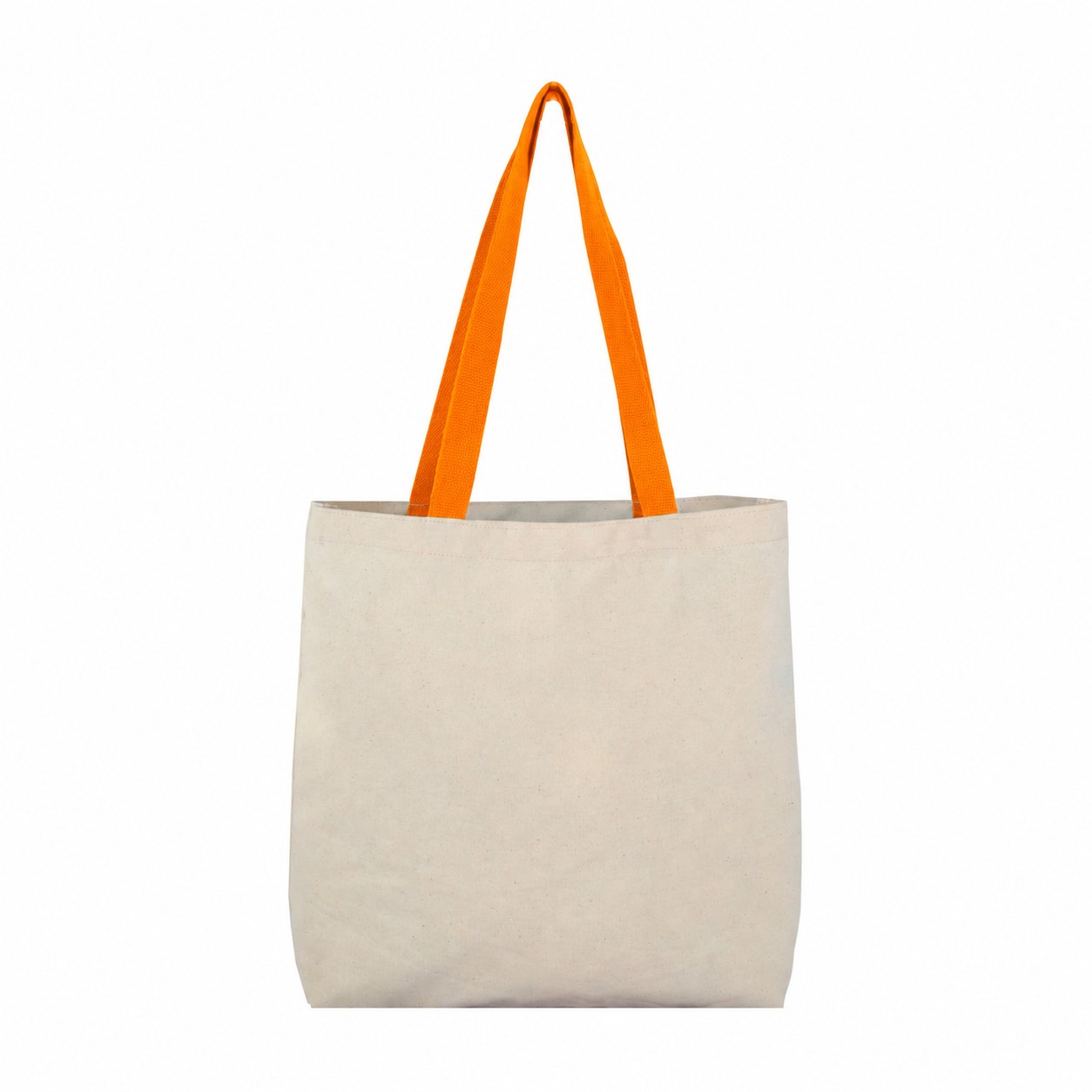 Cotton Color Tote Bag — Orange