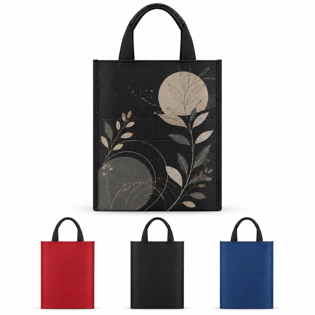 Double Layer Oxford Document Tote