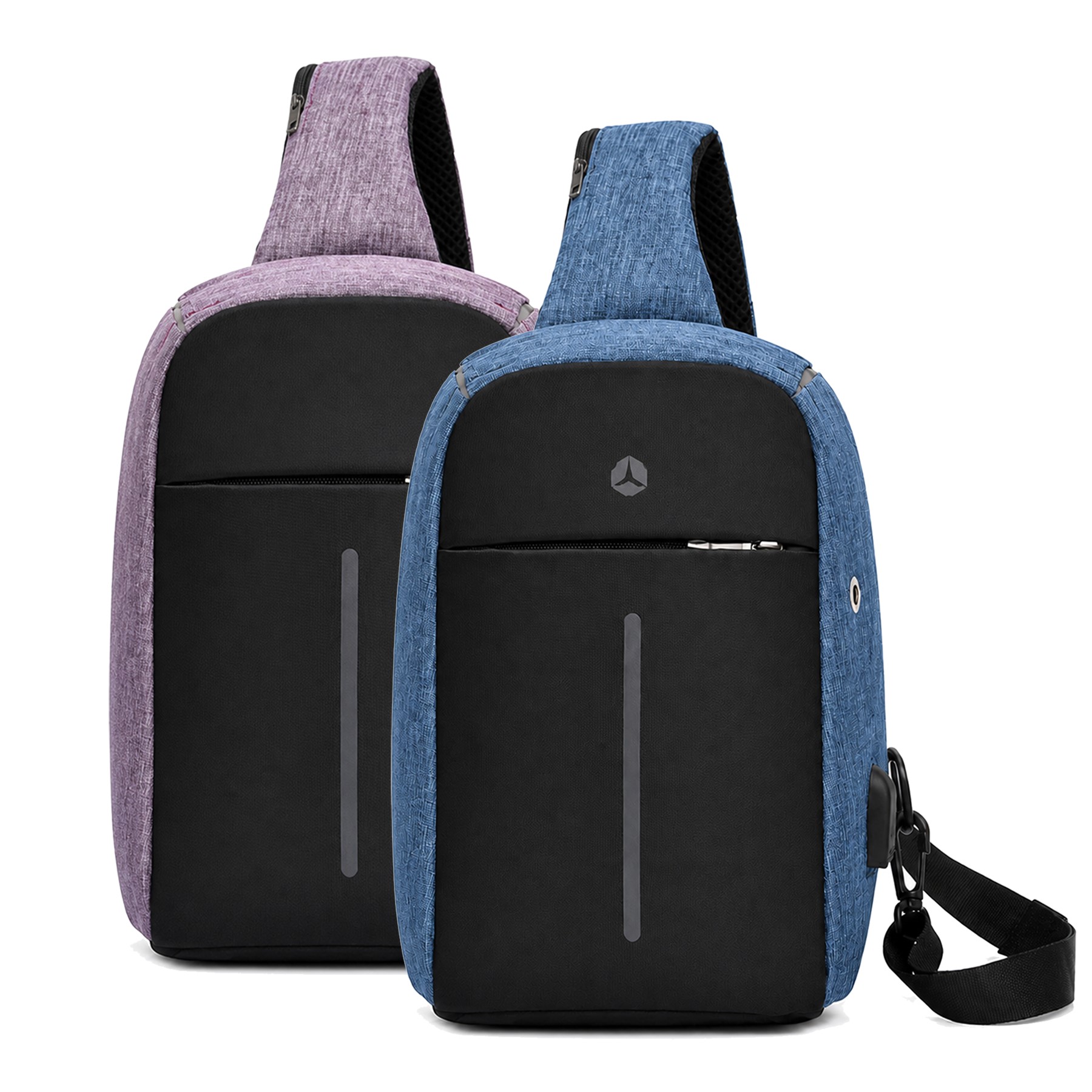 Compact Polyester Crossbody Sling Bag — view 1