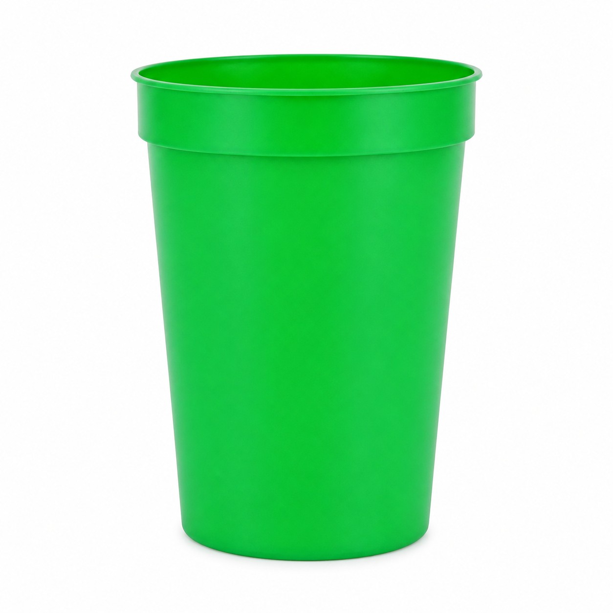 16 Oz Square Plastic Stadium Cup — view 2