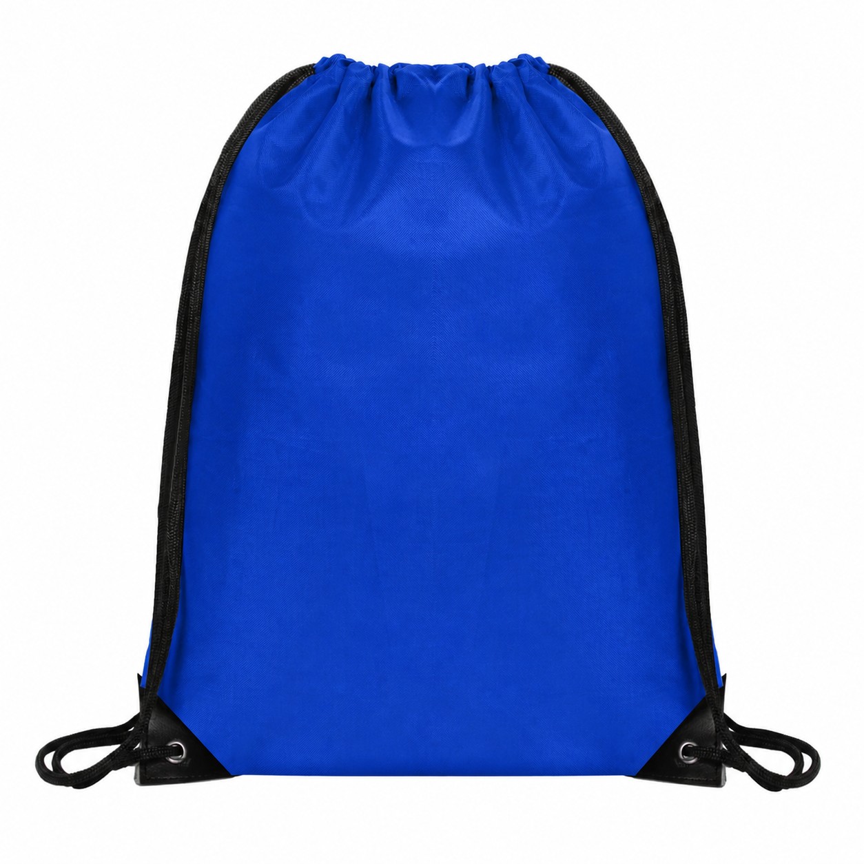 420D Polyester Drawstring Bag — Royal Blue
