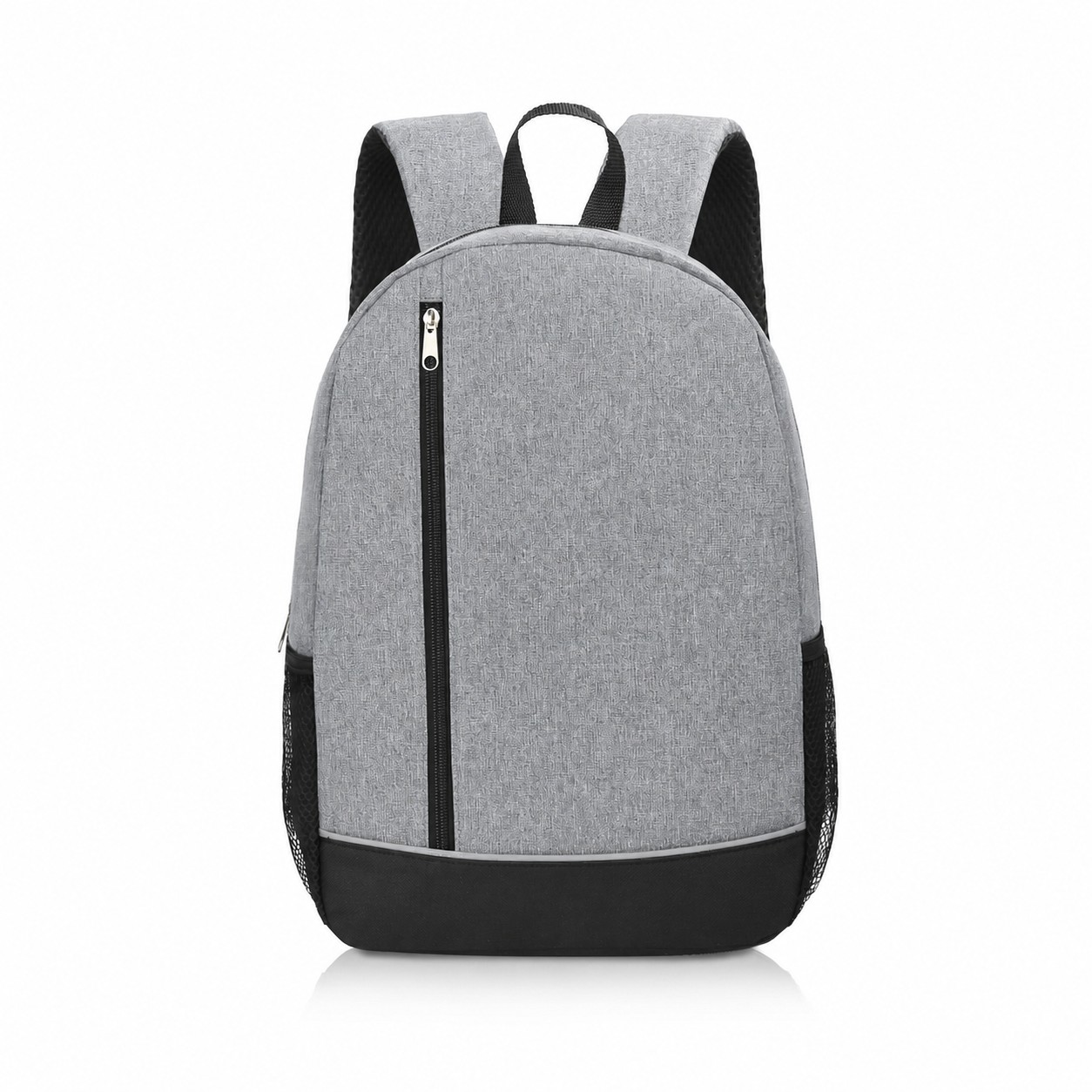 300D Polyester Roomy Backpack — Gray