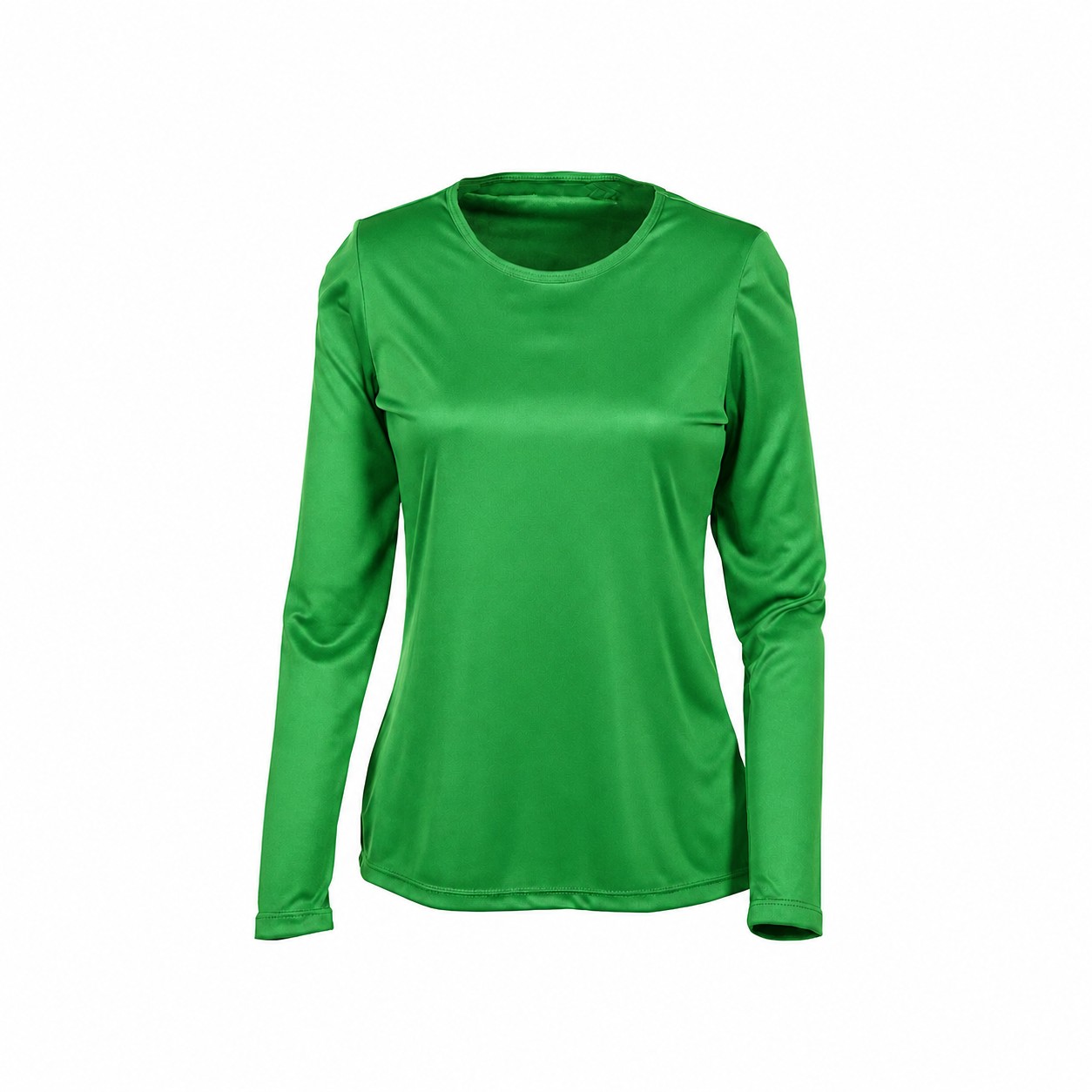 Ladies Recycled Polyester Cooling Tee — Green