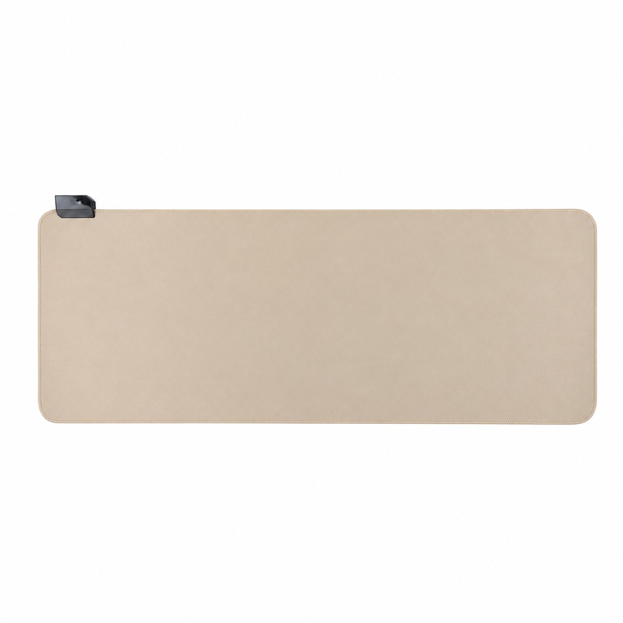 Oversized RGB Gaming Mouse Pad — Beige