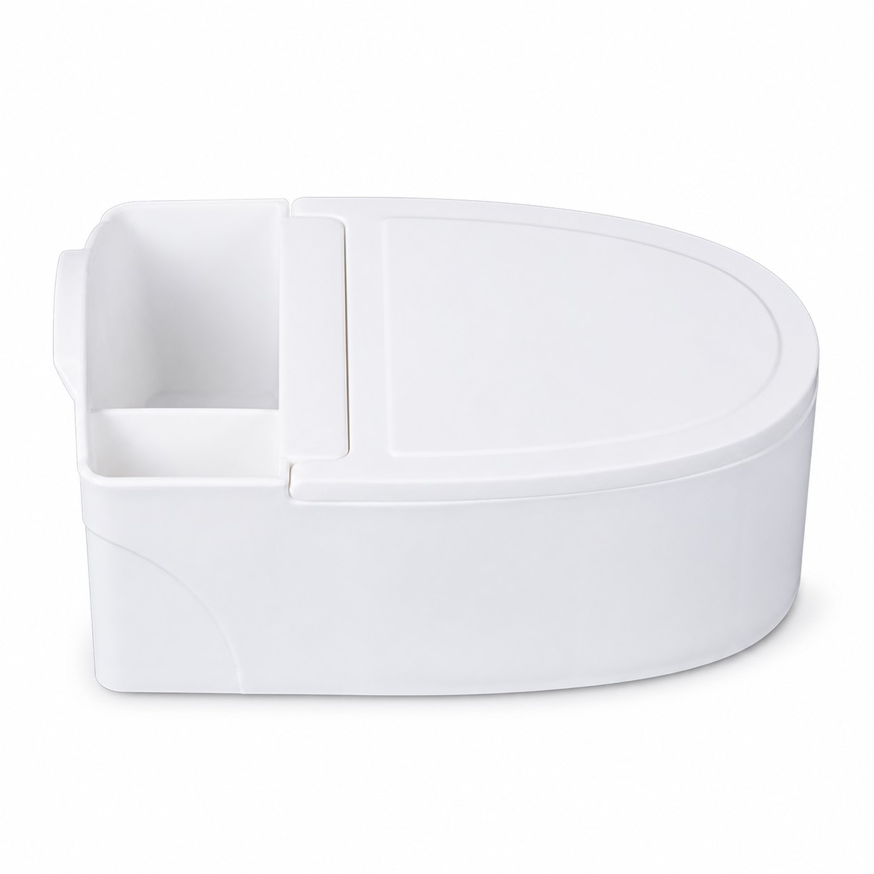 Wall Mounted Ceramic Toilet Ashtray — view 2
