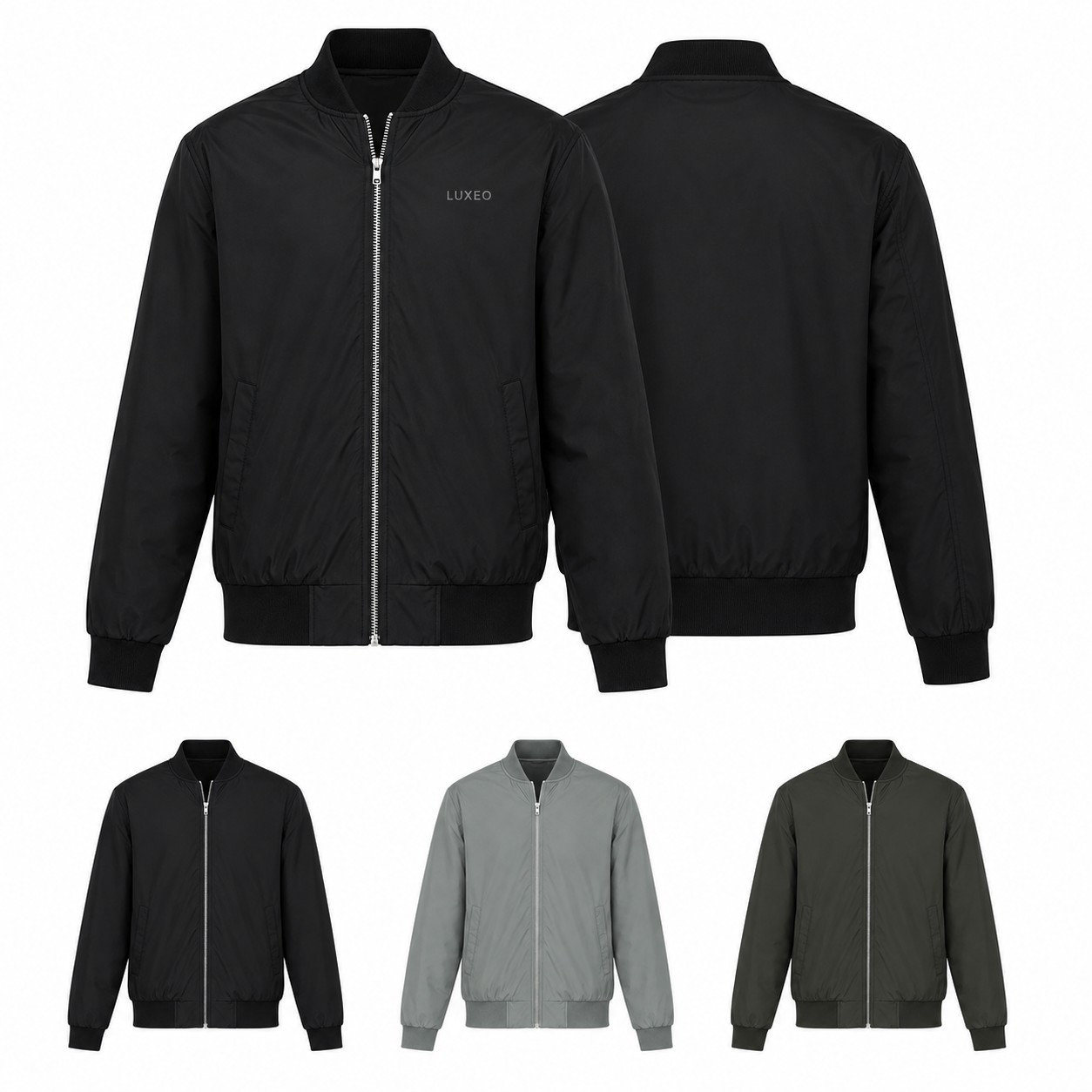 Polyester Zip Team Jacket
