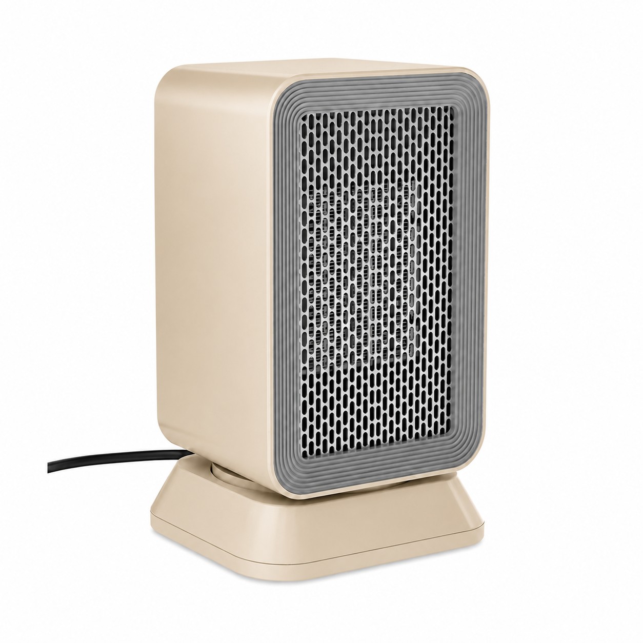 Timer Ceramic Space Heater — Natural Beige