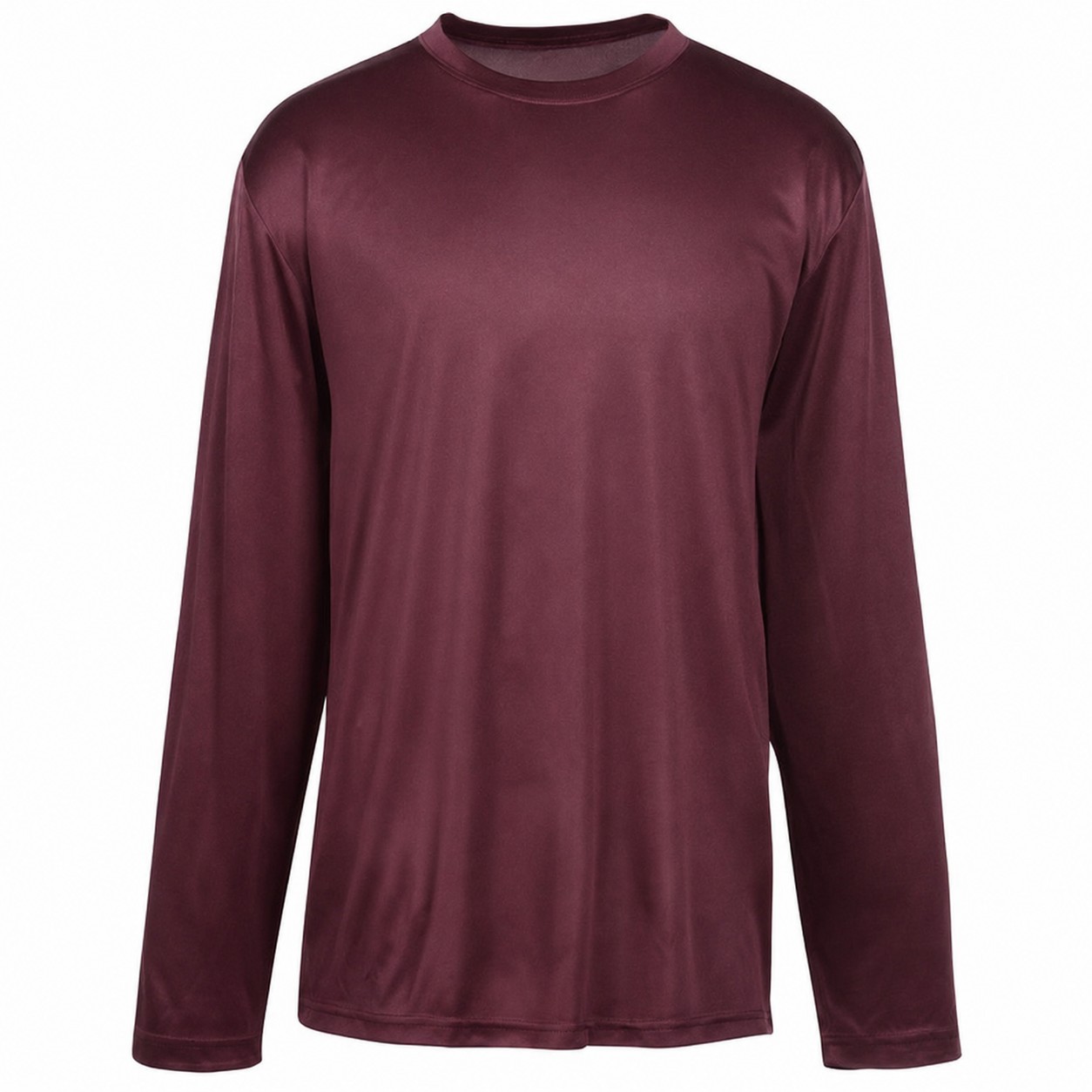 Men's Polyester Long Sleeve Performance Shirt — view 2