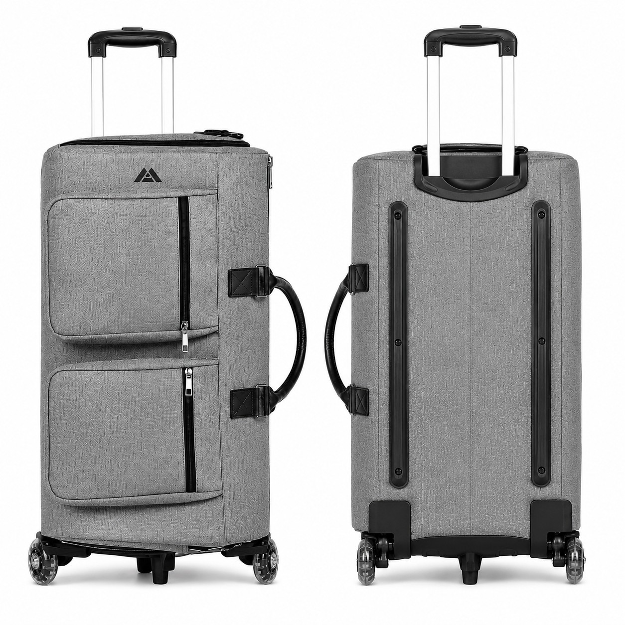 Foldable Wheeled Fabric Travel Bag