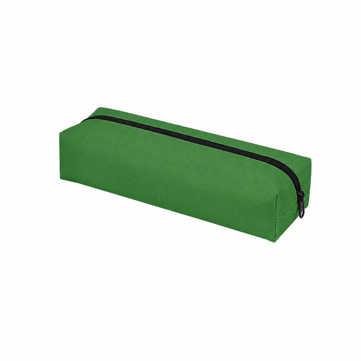 Zippered Oxford Pencil Case — Green