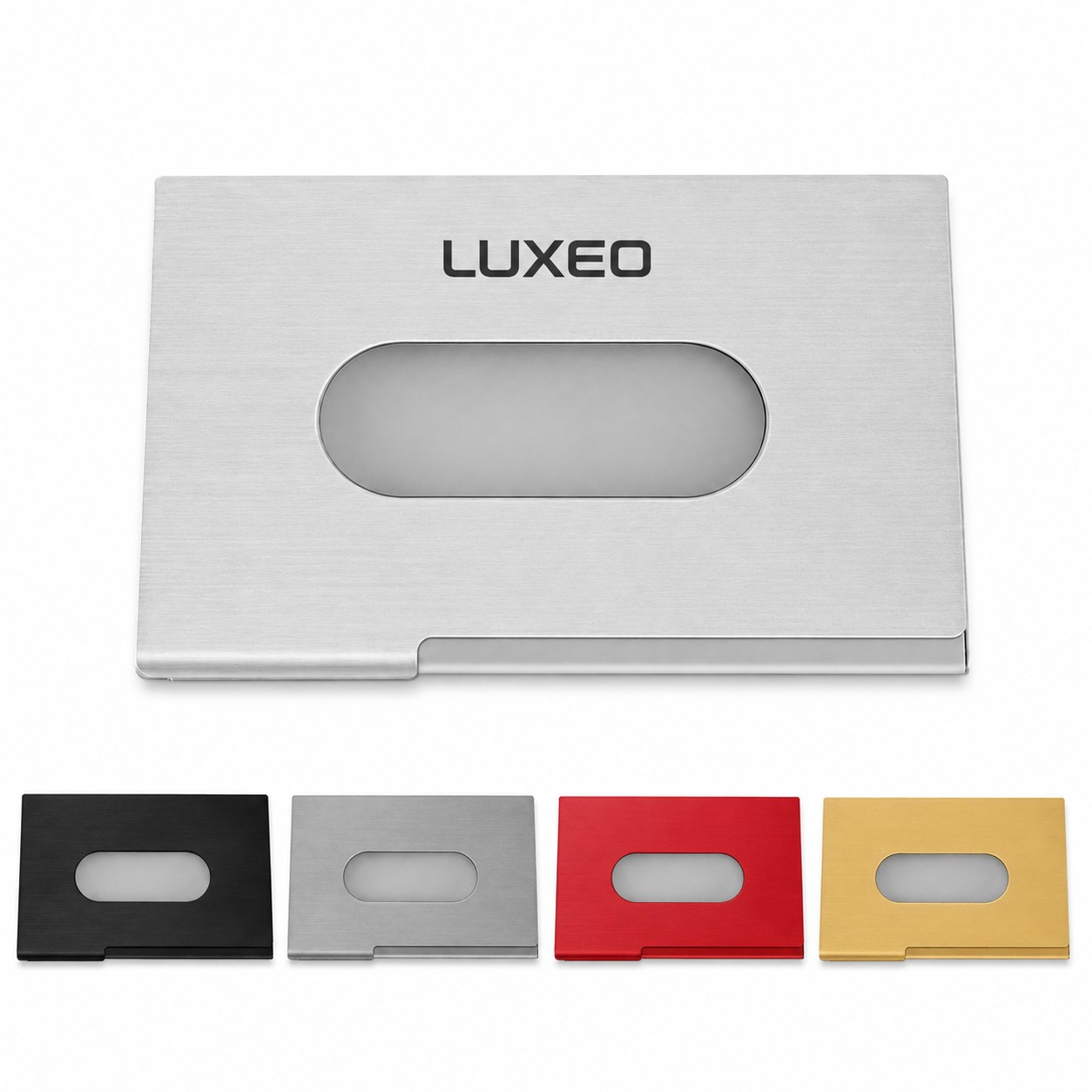 Slim Window Business Card Holder
