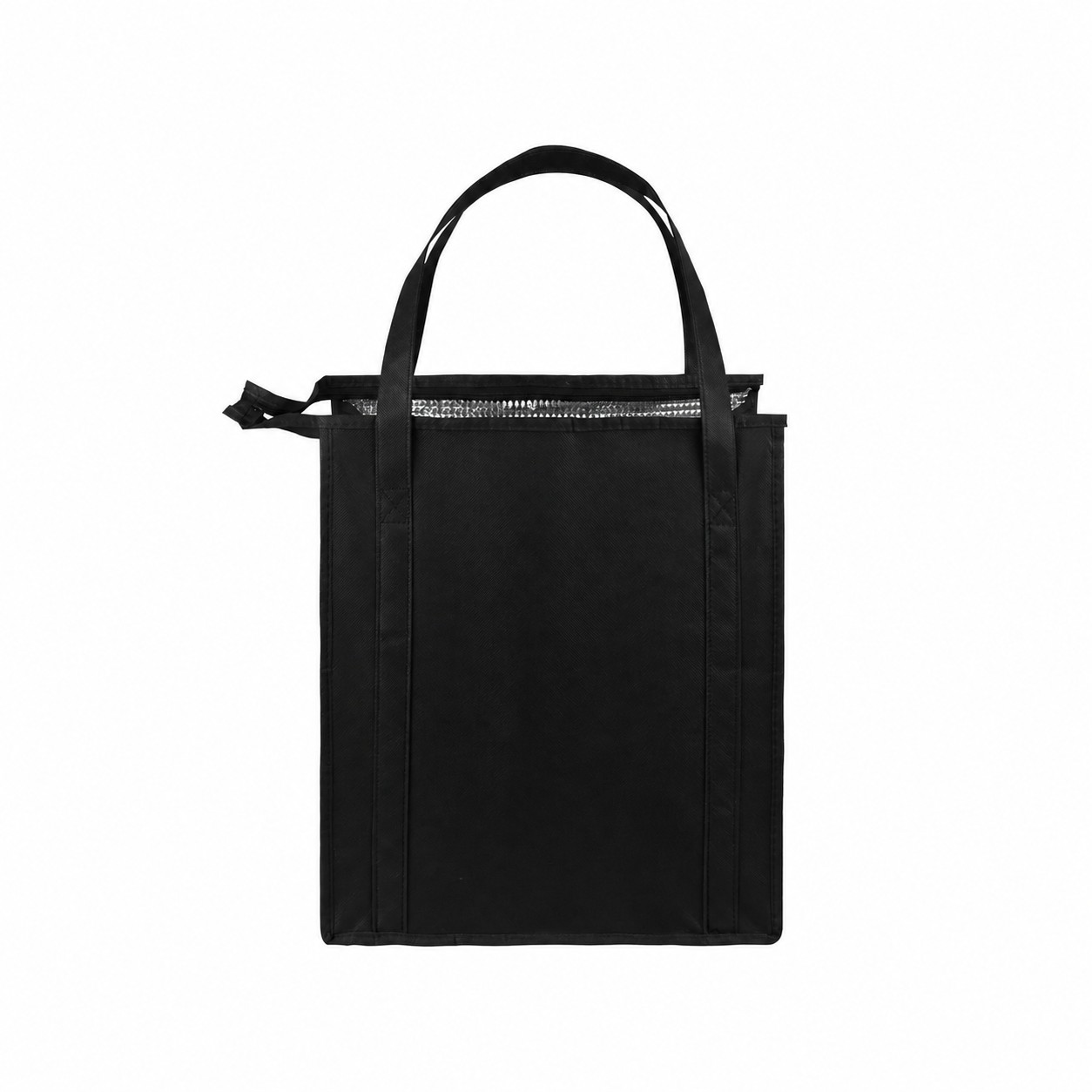 80GSM Non-Woven Tote Bag — Black