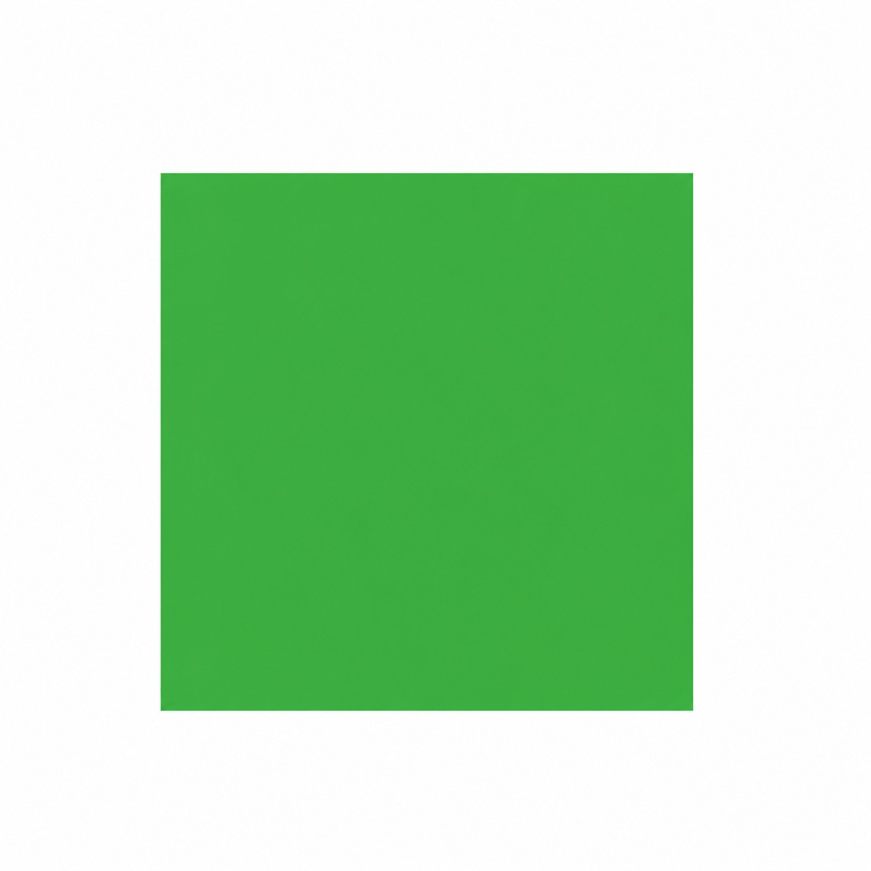 Polyester Square Bandanna — Green