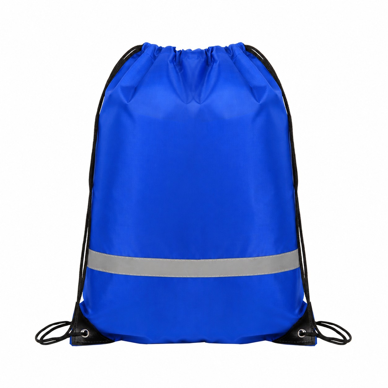 210D Polyester Drawstring Bag — Royal Blue
