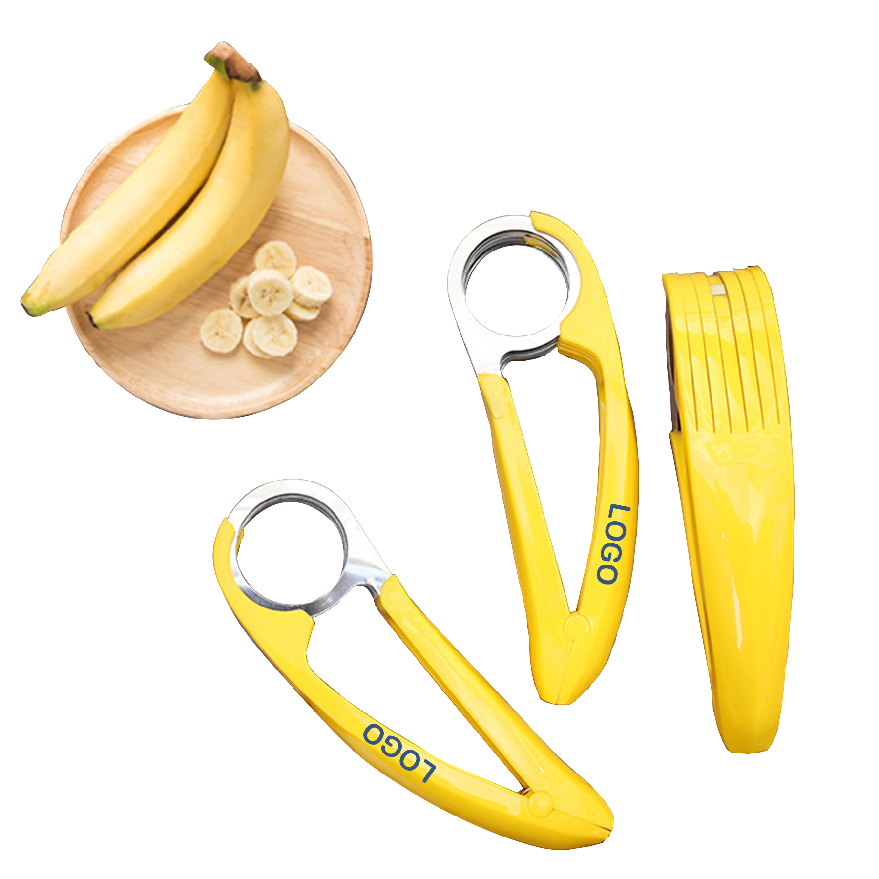 Banana Cutter With Stainless Blades
