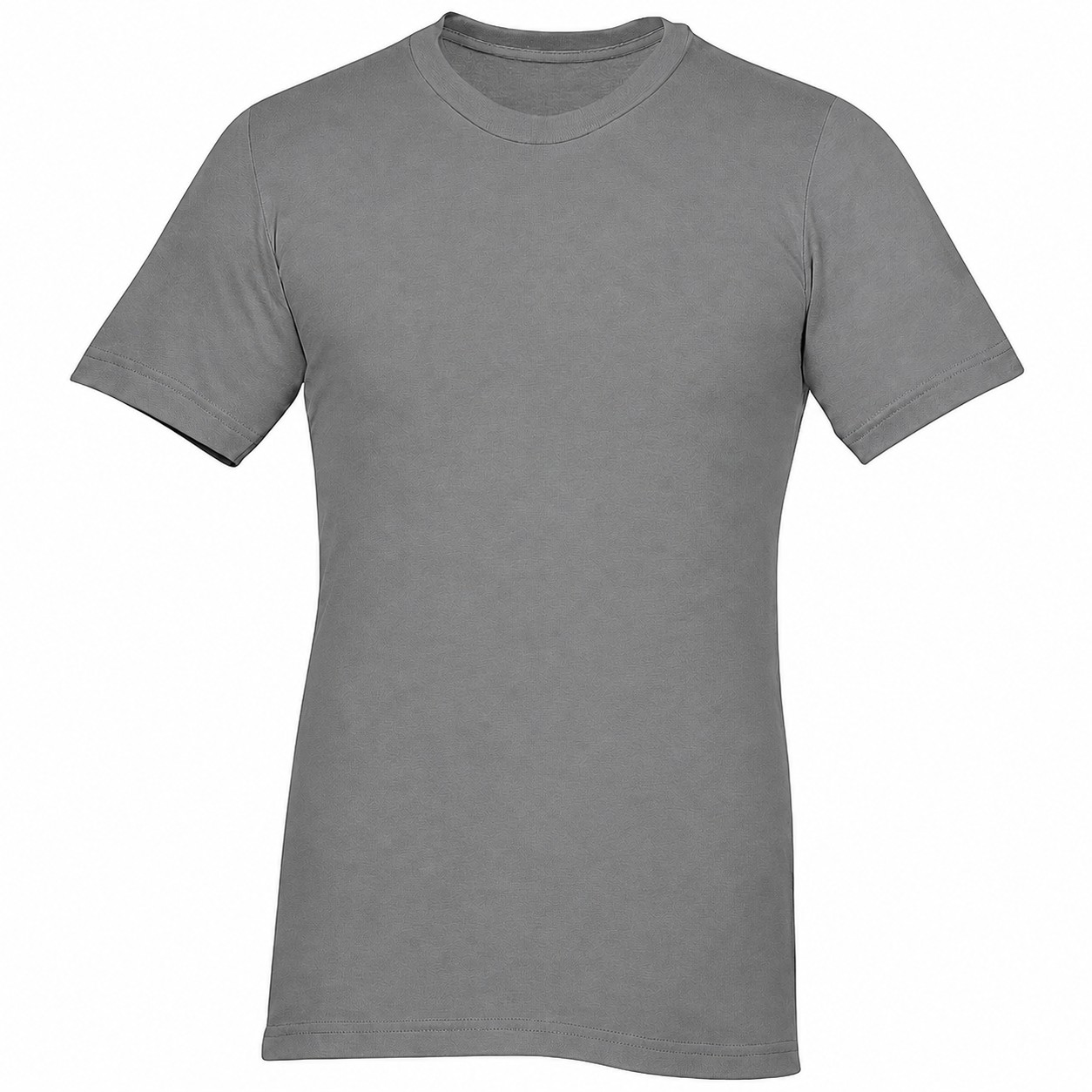Men's Fitted Fine Jersey Shirt — Gray