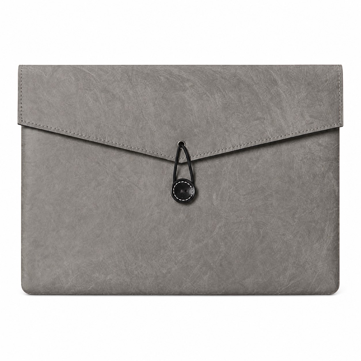 Synthetic Rubber Laptop Sleeve With Plush Lining — view 2
