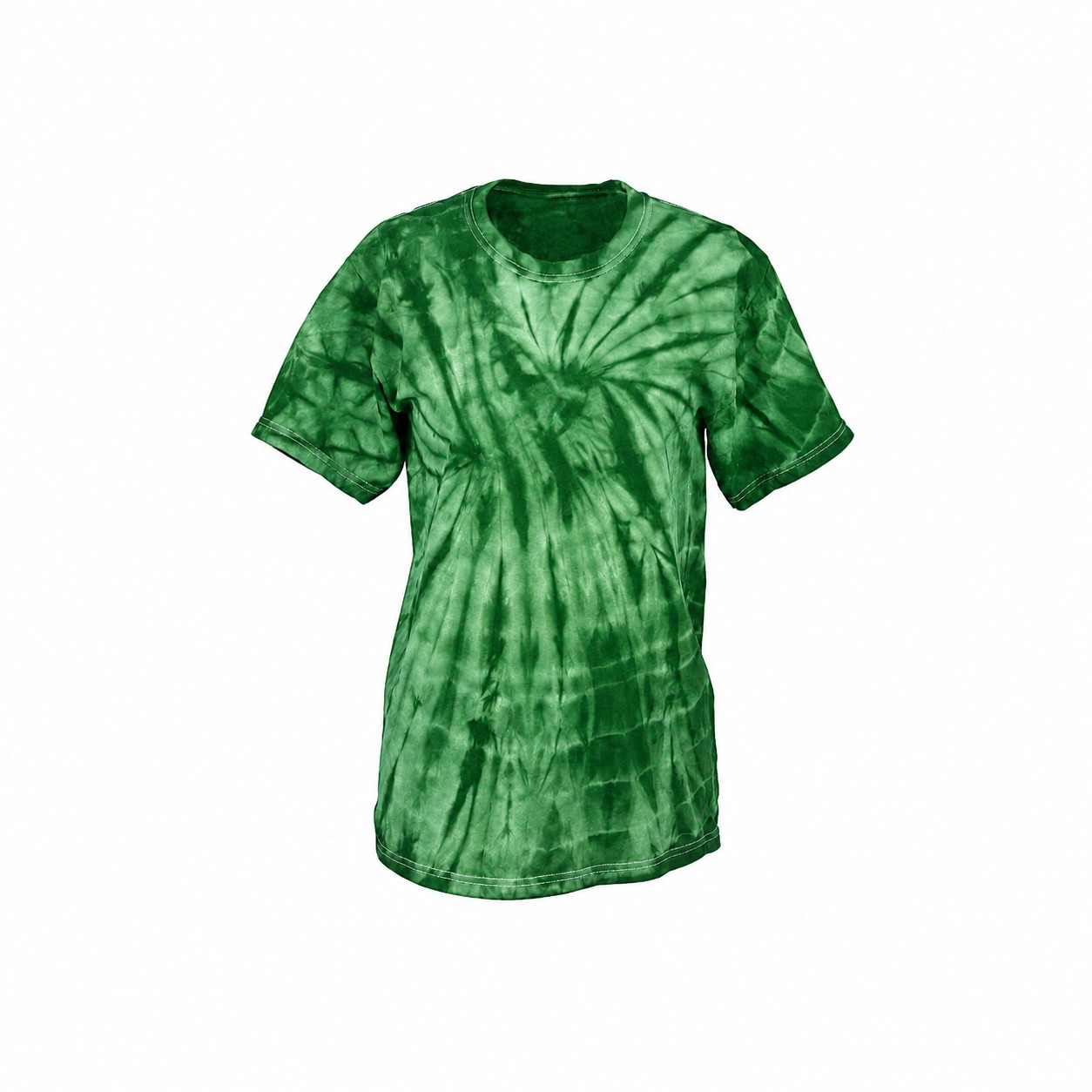 Cotton Spider Wash T Shirt — Green