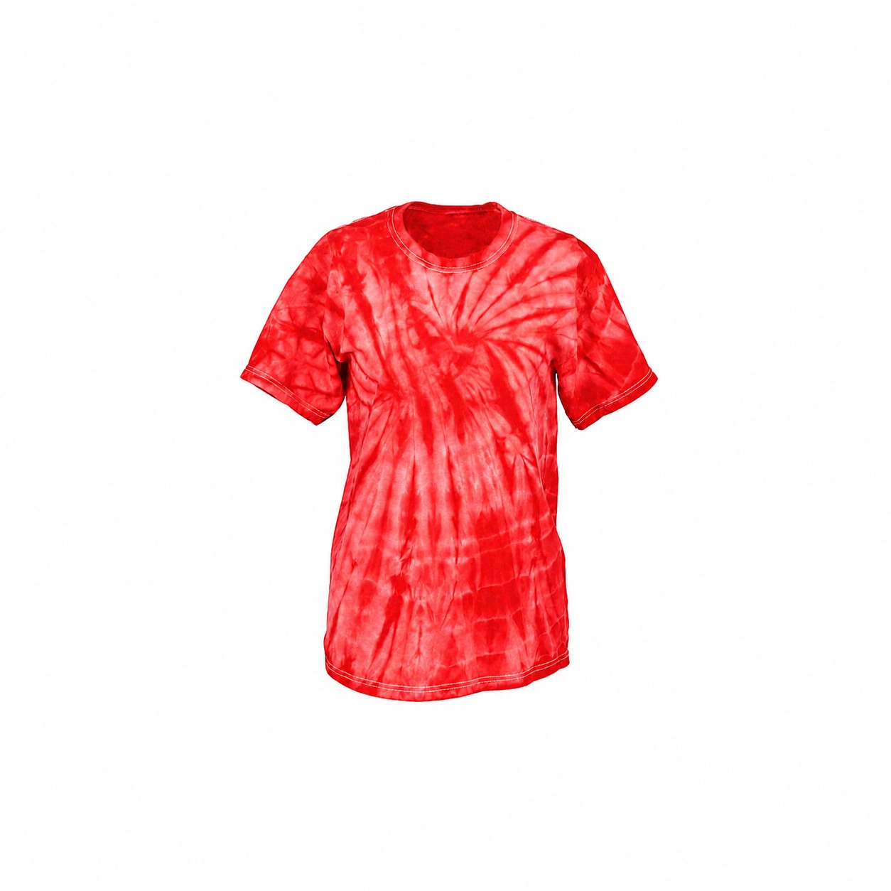 Cotton Spider Wash T Shirt — Red