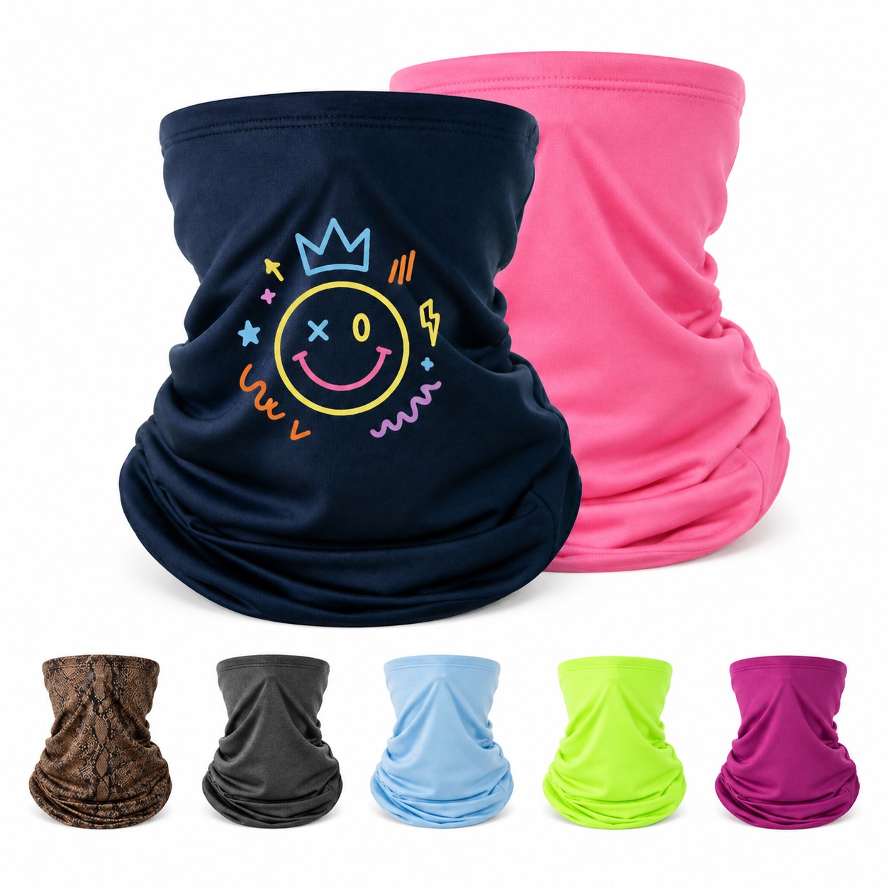 Cooling Polyester Multifunction Neck Gaiter
