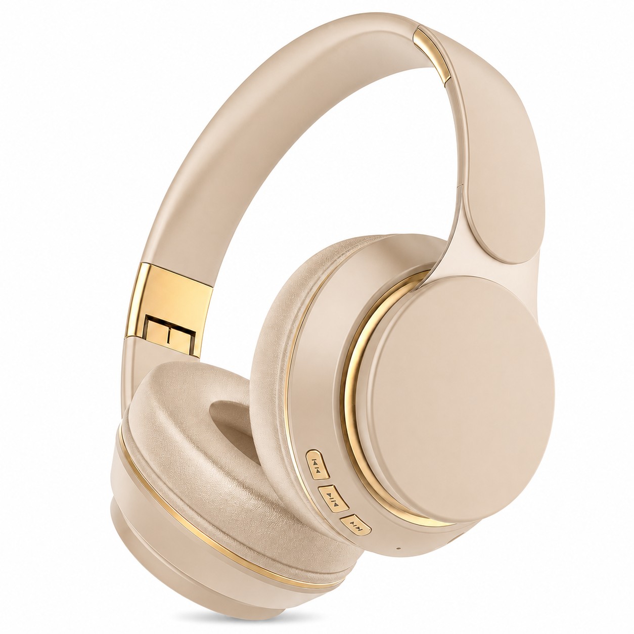 Wireless Gaming Headset With Microphone — Natural Beige