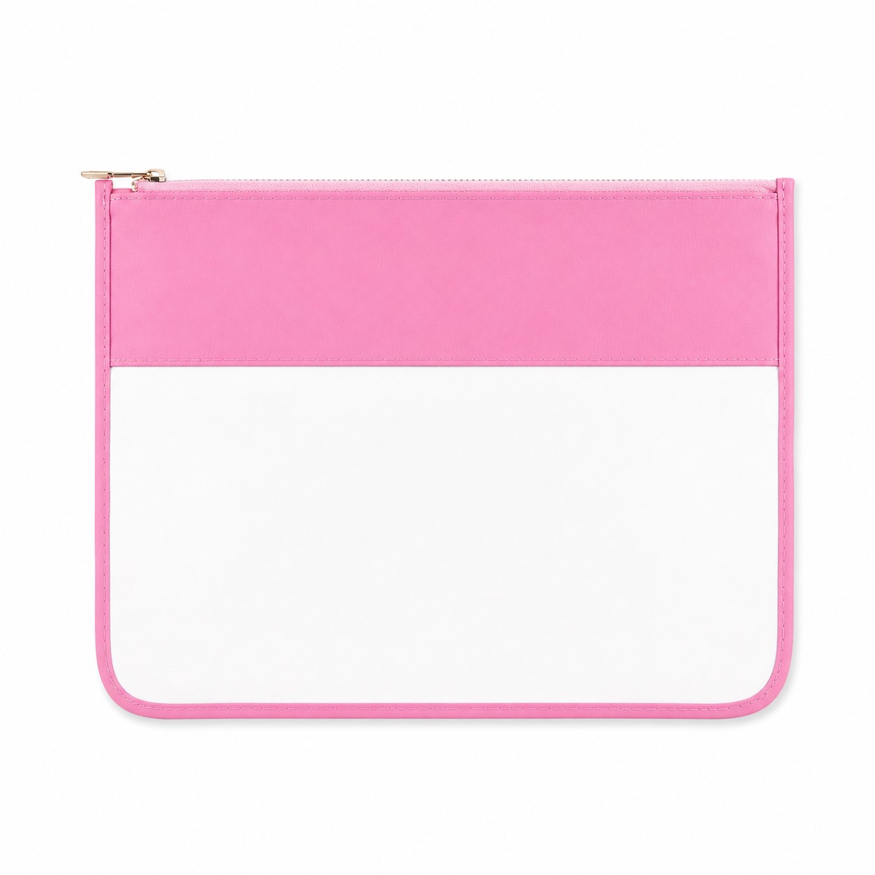 Transparent PVC Nylon Makeup Bag — view 2