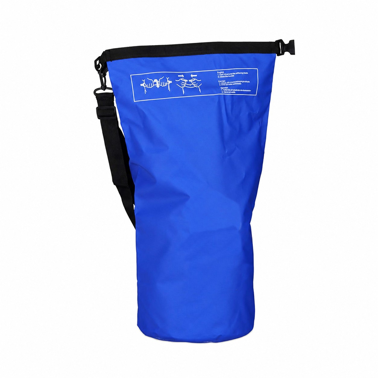 Shoulder Strap Waterproof Dry Bag — Blue