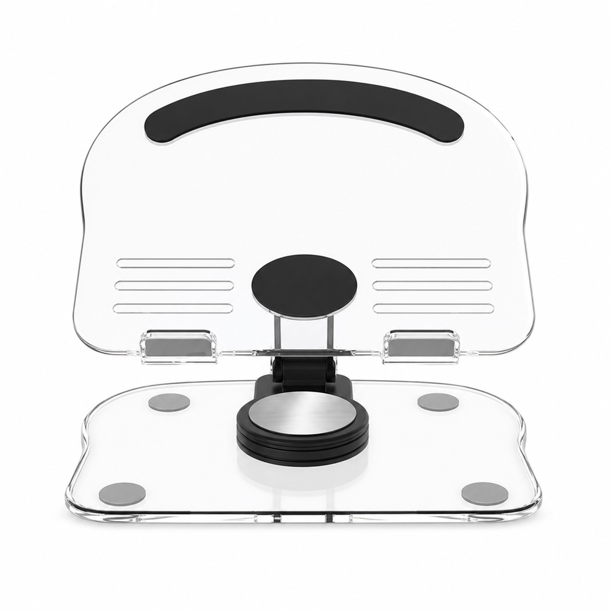 Rotating Foldable Acrylic Tablet Stand — view 2