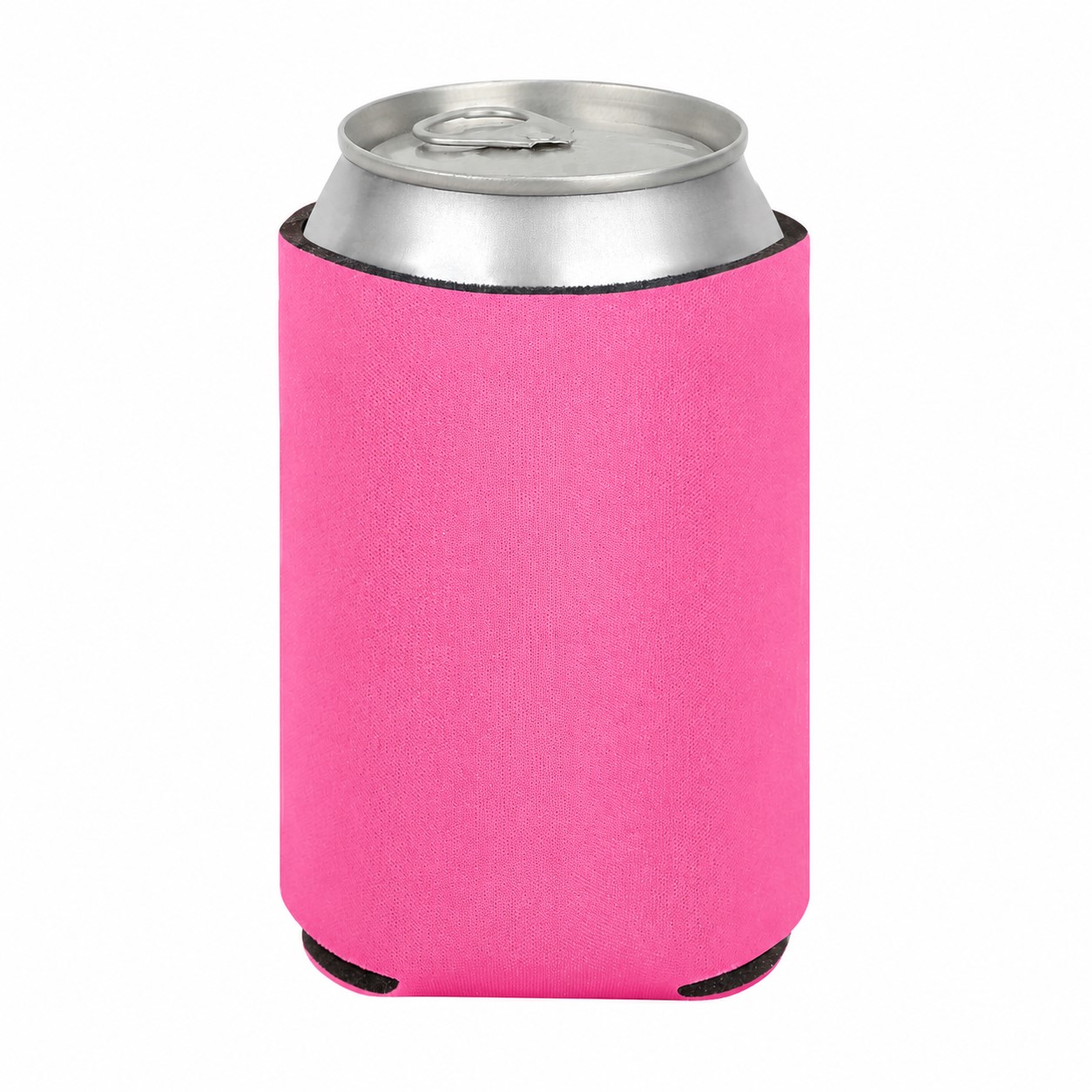 Economy Foam Can Cooler — Pink