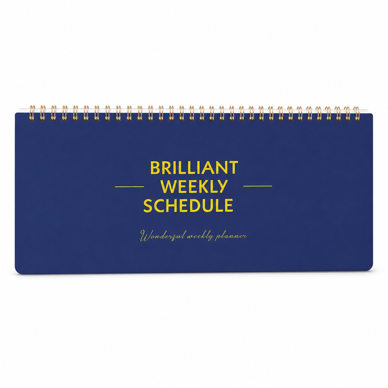 Wide Undated Weekly Planner With 60 Sheets — view 2