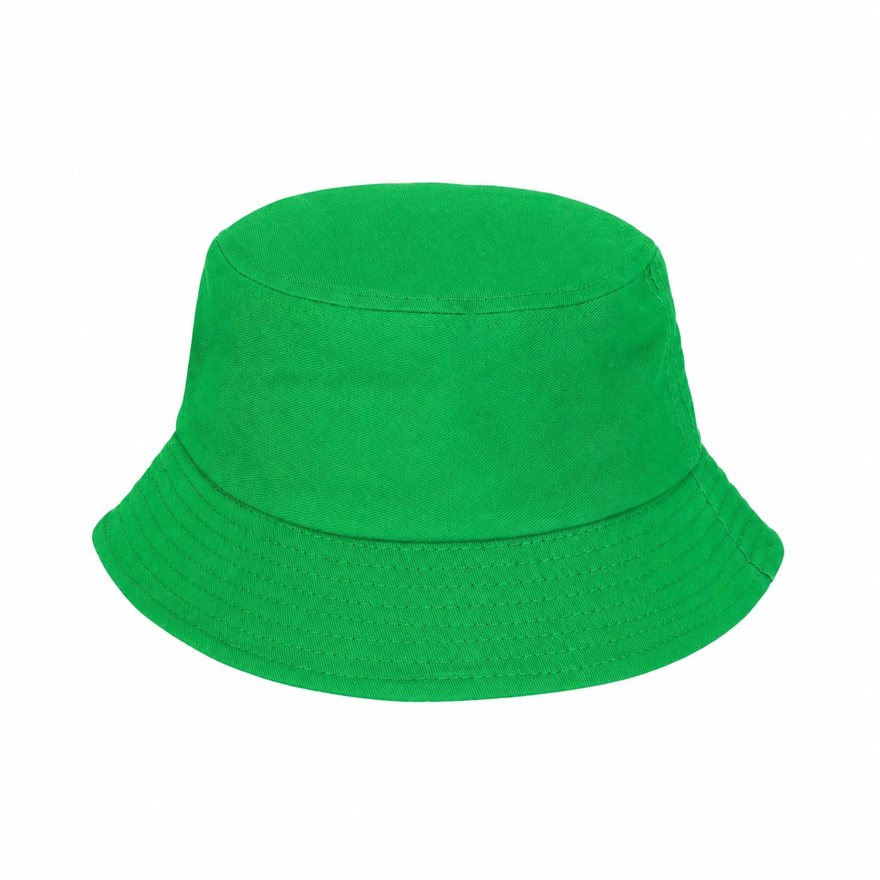 Cotton Twill Bucket Hat — Green