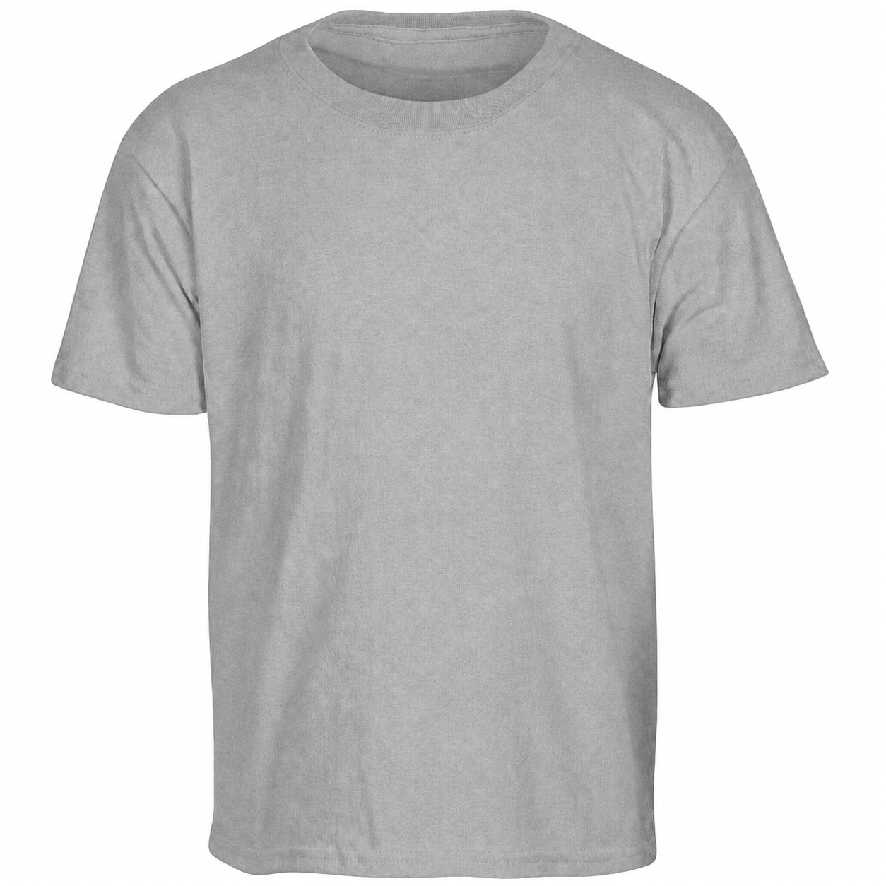 Youth Cotton T Shirt — Gray
