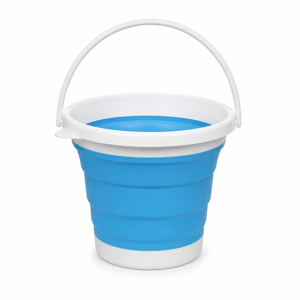 Collapsible TPR Utility Bucket With Handle — view 2