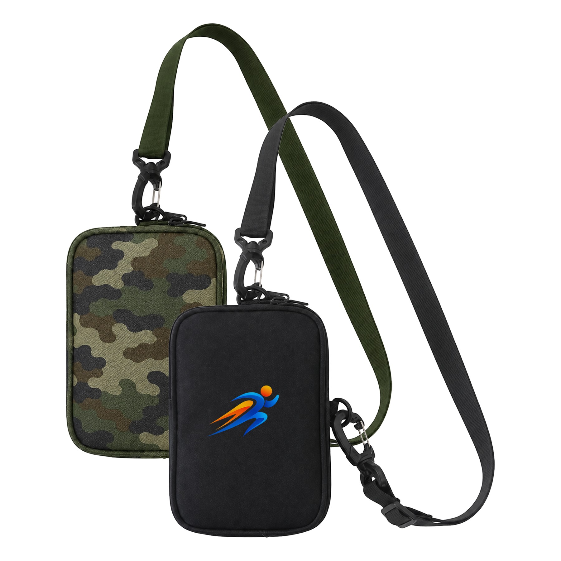 Compact Oxford Ziparound Crossbody Bag — view 1