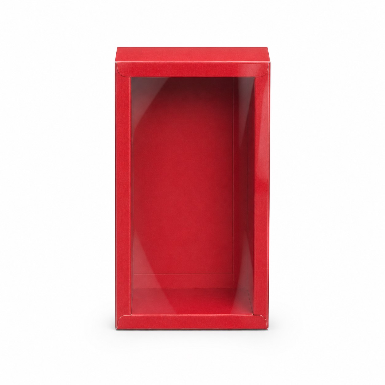 Kraft Paper Drawer Gift Box With PET Sleeve — view 2