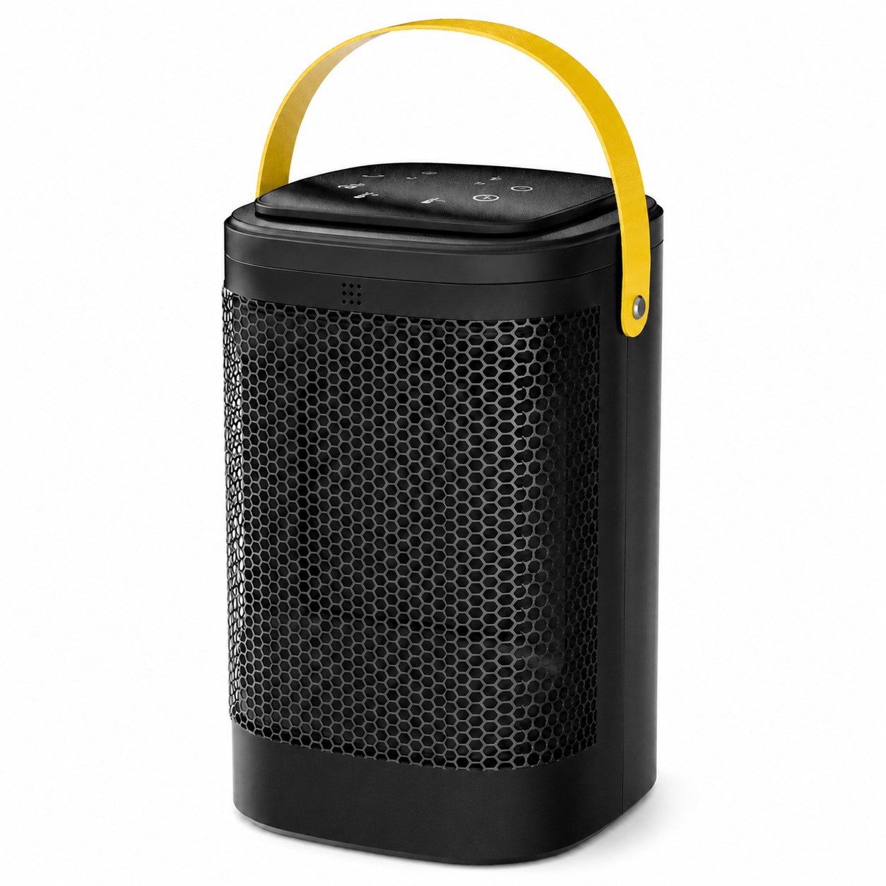 Portable Ceramic Indoor Space Heater — Yellow
