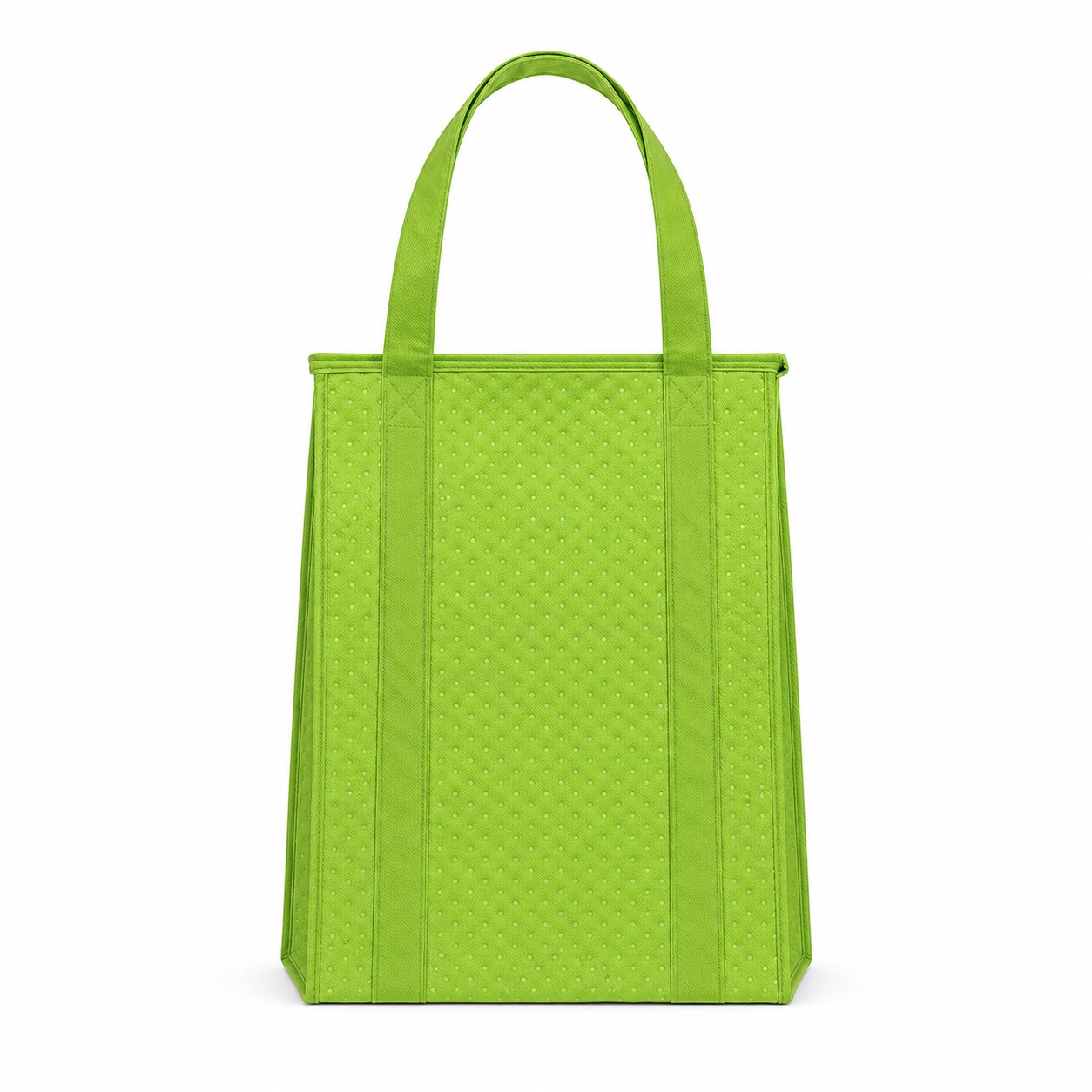 Zippered Non-Woven Insulated Grocery Tote — view 2