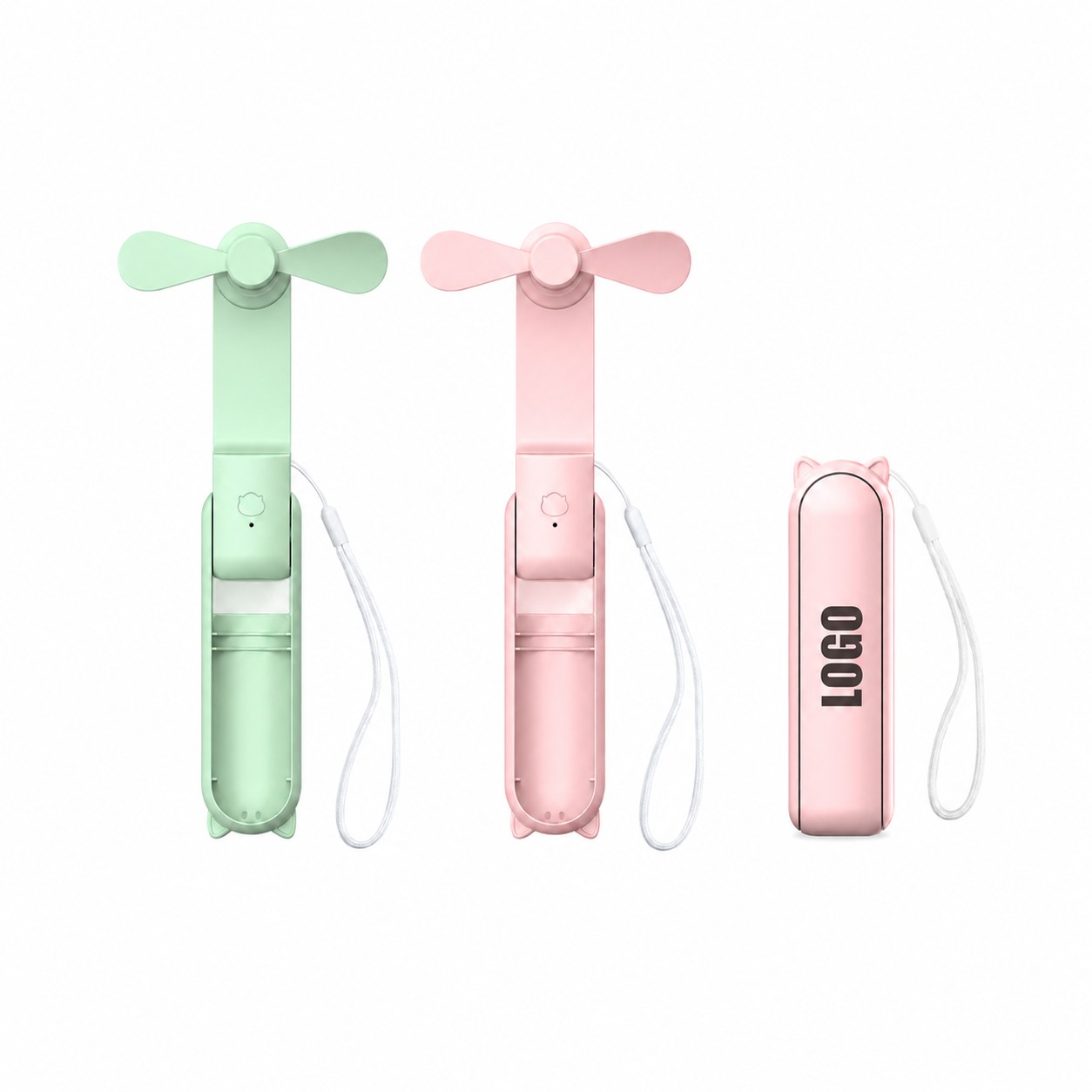 Folding USB Rechargeable Handheld Fan