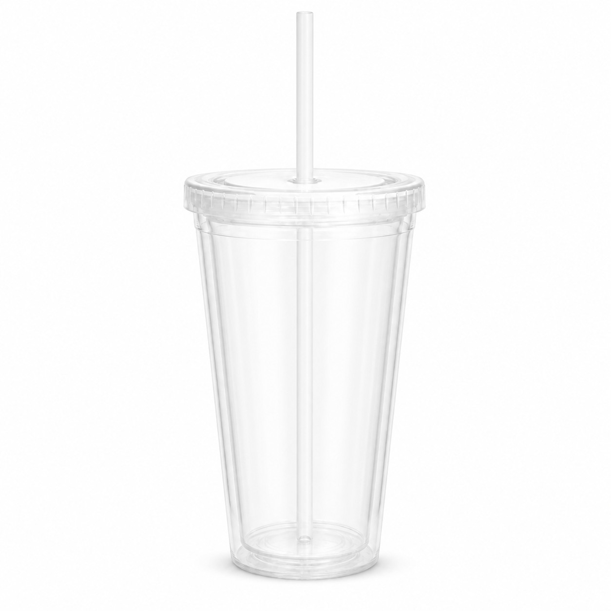 Double Wall 16 Oz Acrylic Journey Tumbler — White
