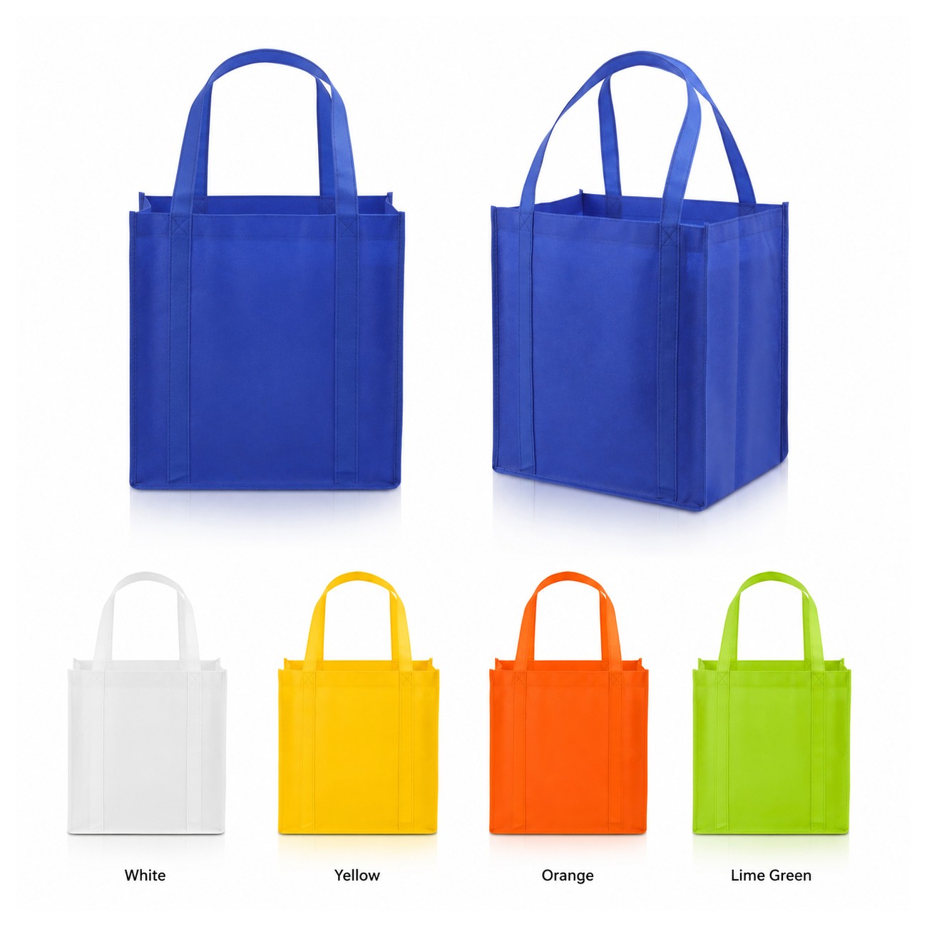 Grocery Reinforced Handles Tote Bag