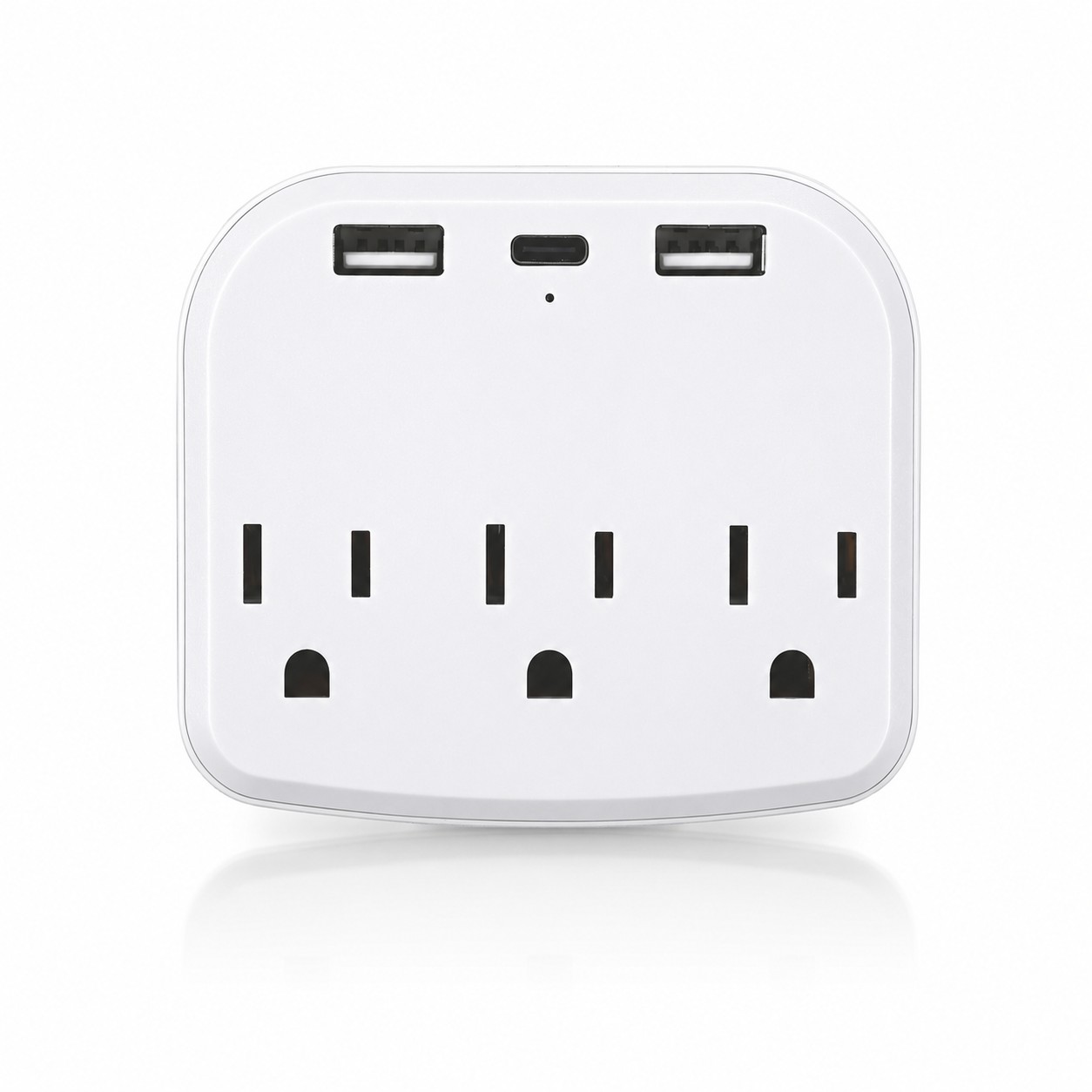Outlet Extender With Phone Stand — view 2