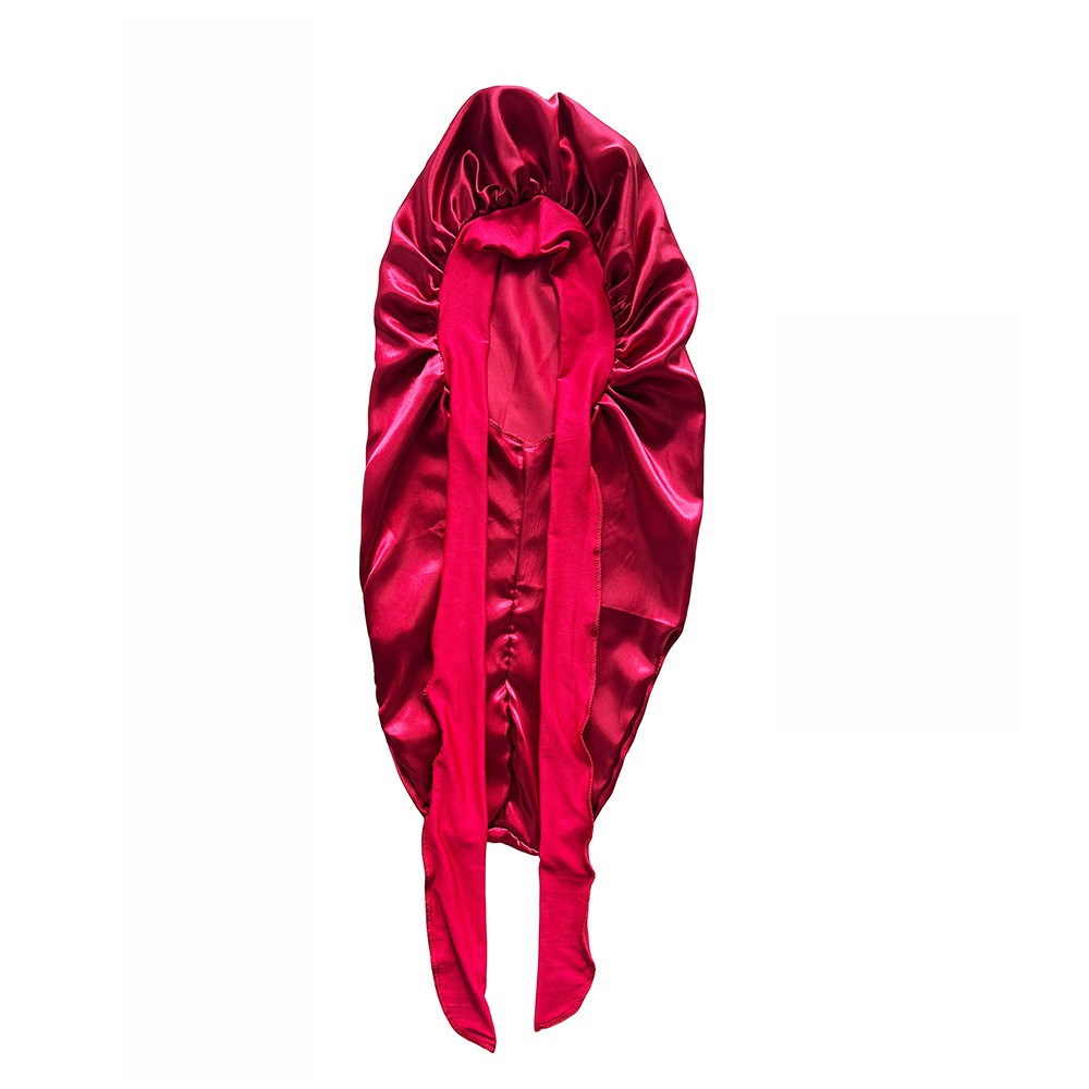 Satin Long Tail Sleep Bonnet — view 2