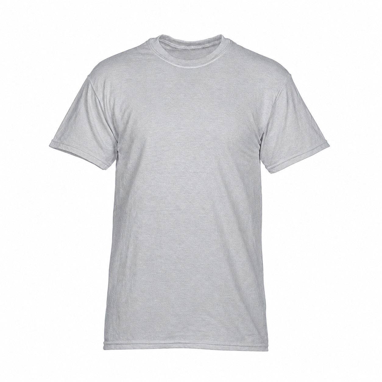 Durable Cotton Crewneck Event Tee — Silver