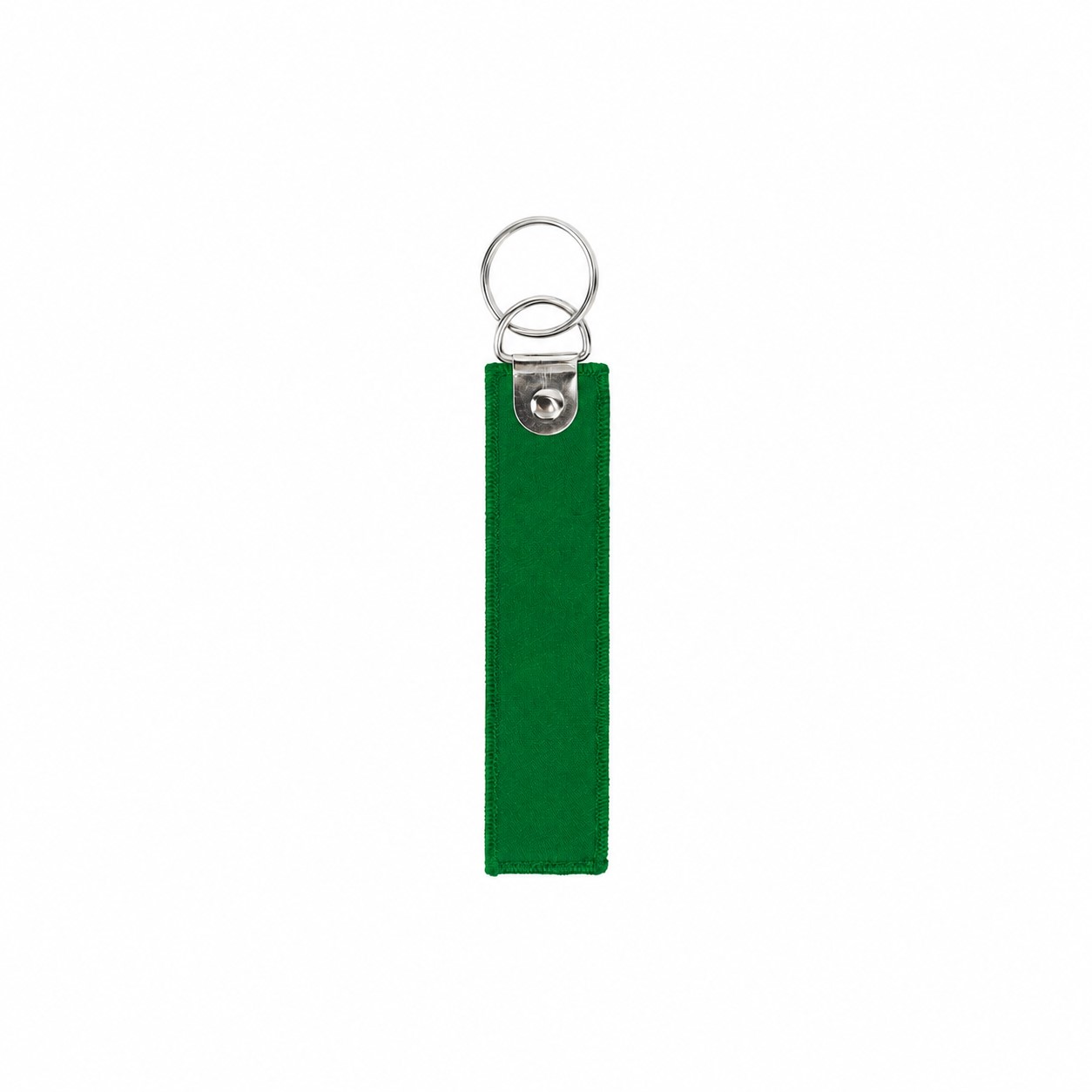 Polyester Flight Keytag Ring — Green
